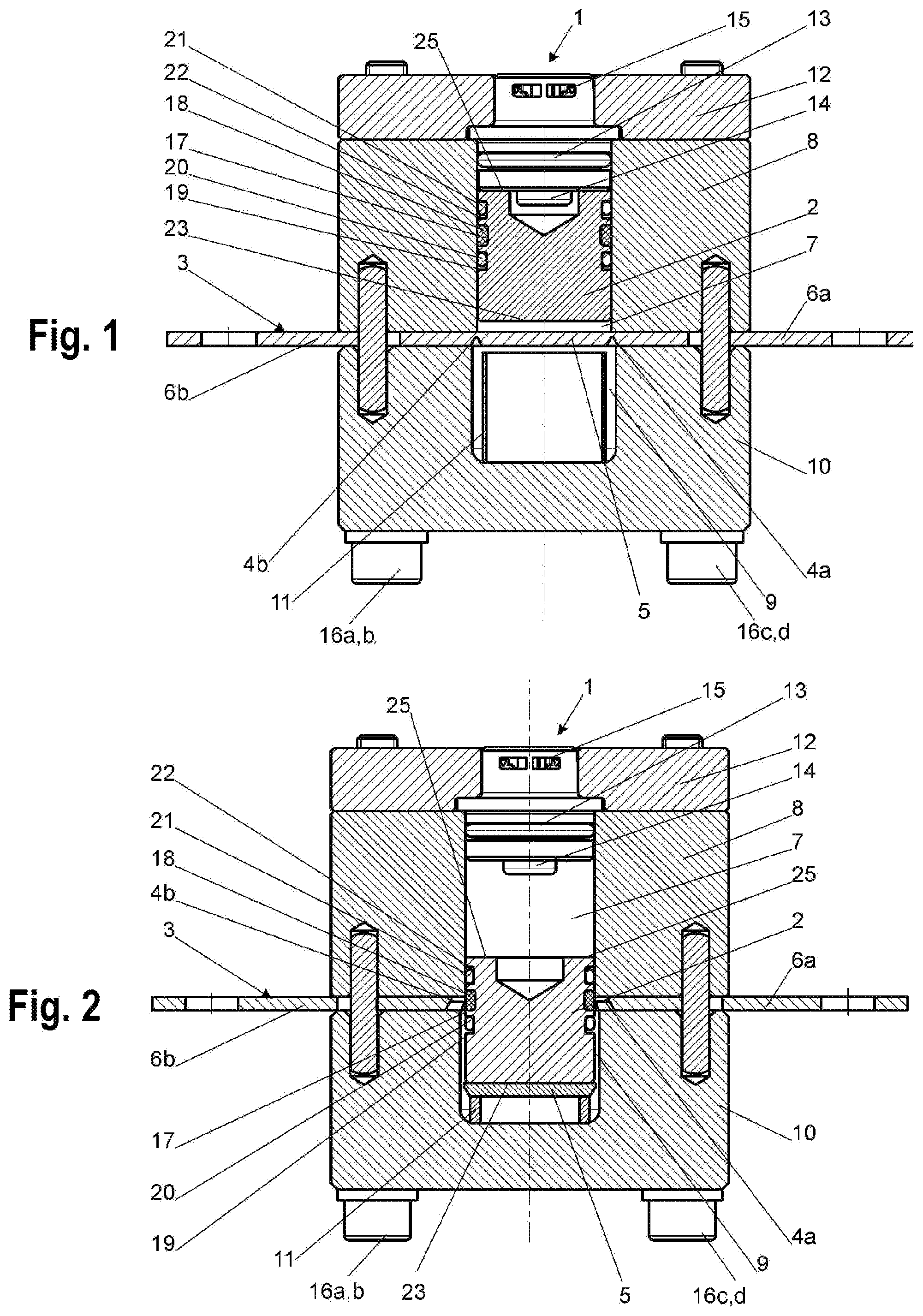 Patent US12592351 — Pyrotechnic circuit breaker — Figure 1