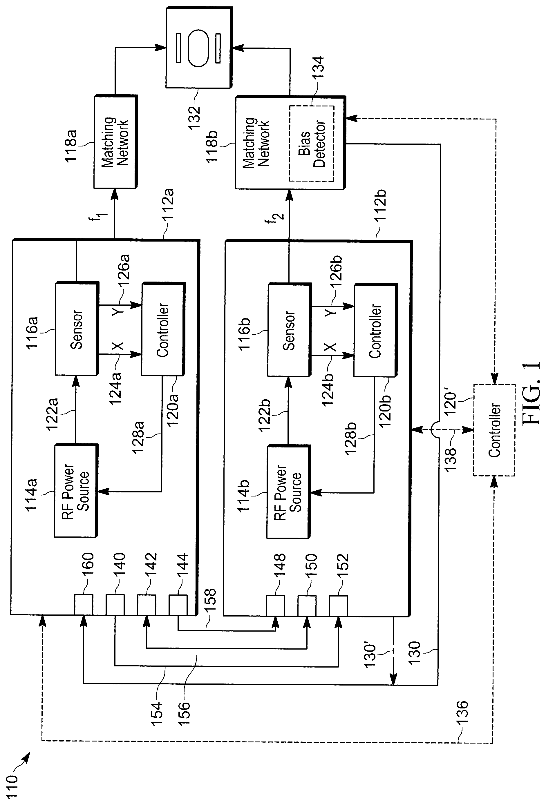 Patent US12592361 — Hybrid high-power and broadband variable impedance modules — Figure 1