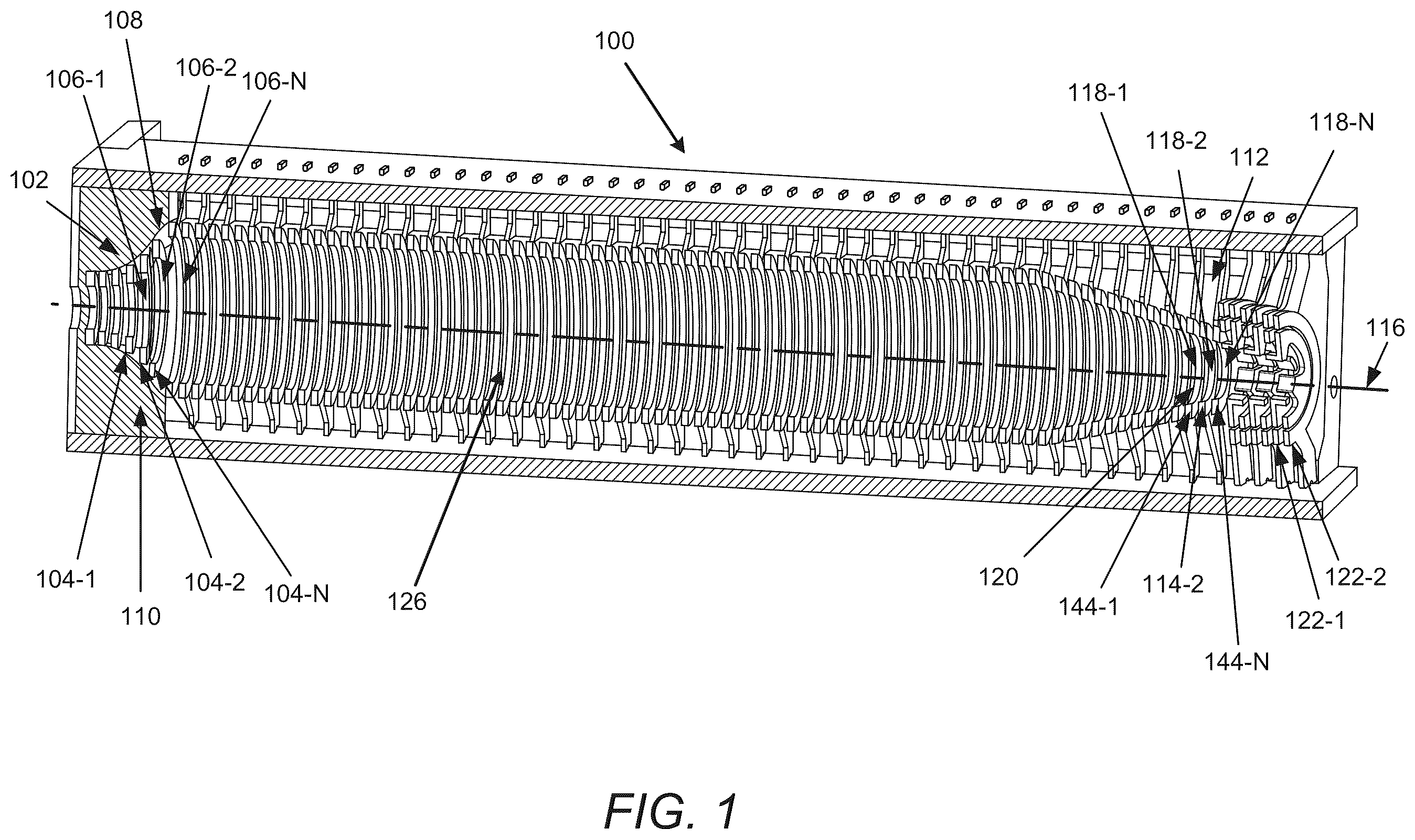 Patent US12592372 — Ion funnel-based collision cell — Figure 1