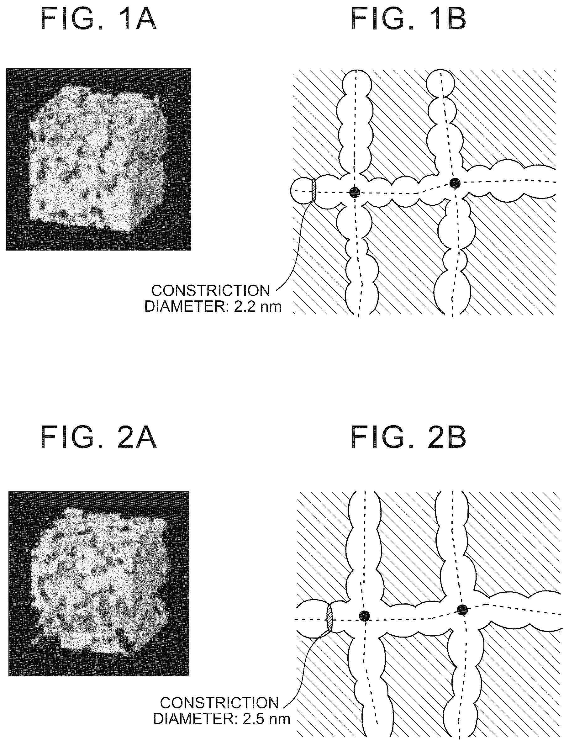 Patent US12592394 — Mesoporous carbon, electrode catalyst for fuel cell, and catalyst layer — Figure 1