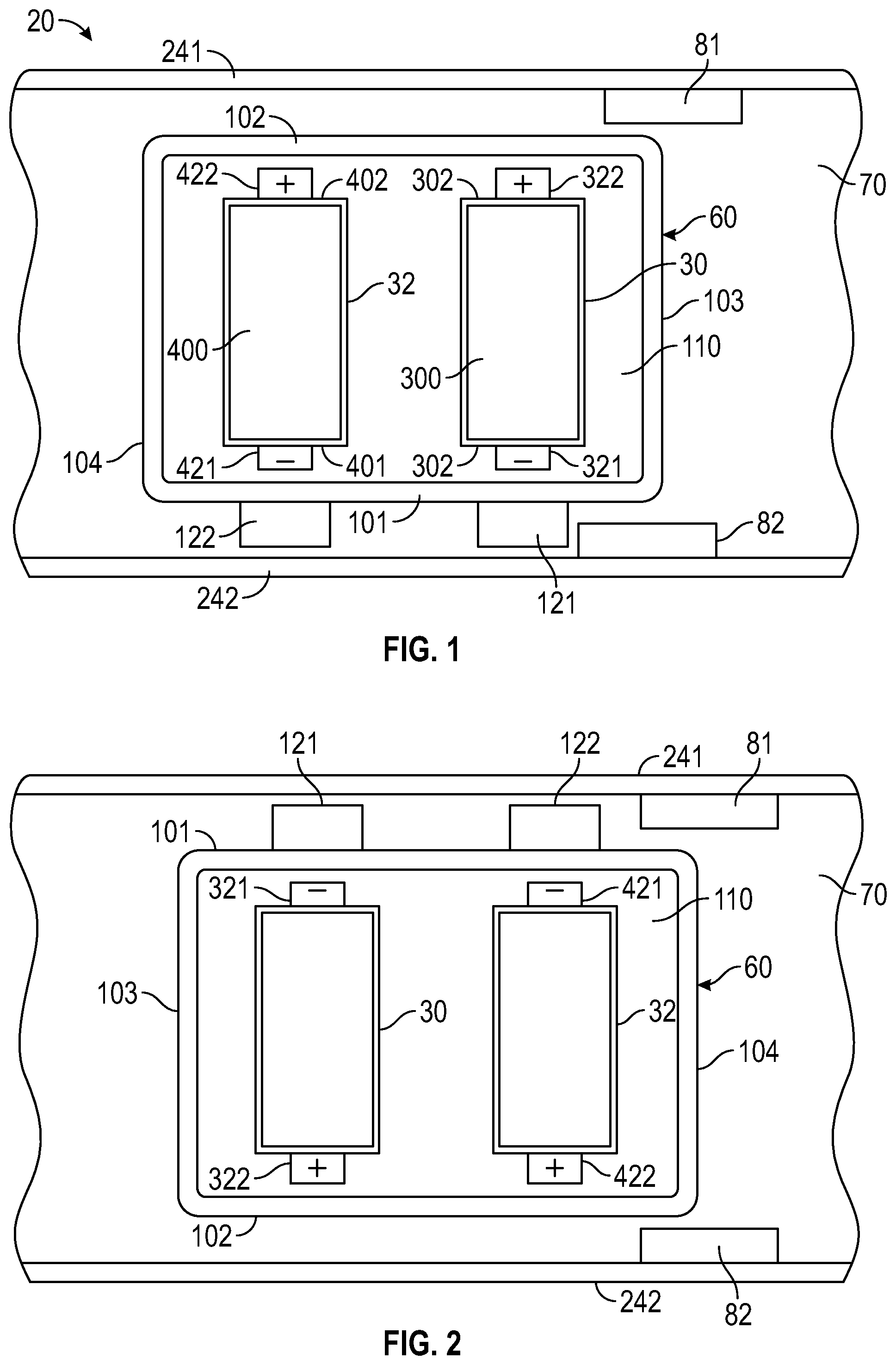 Patent US12592407 Figure 1 – Battery cell transport system for a battery cell