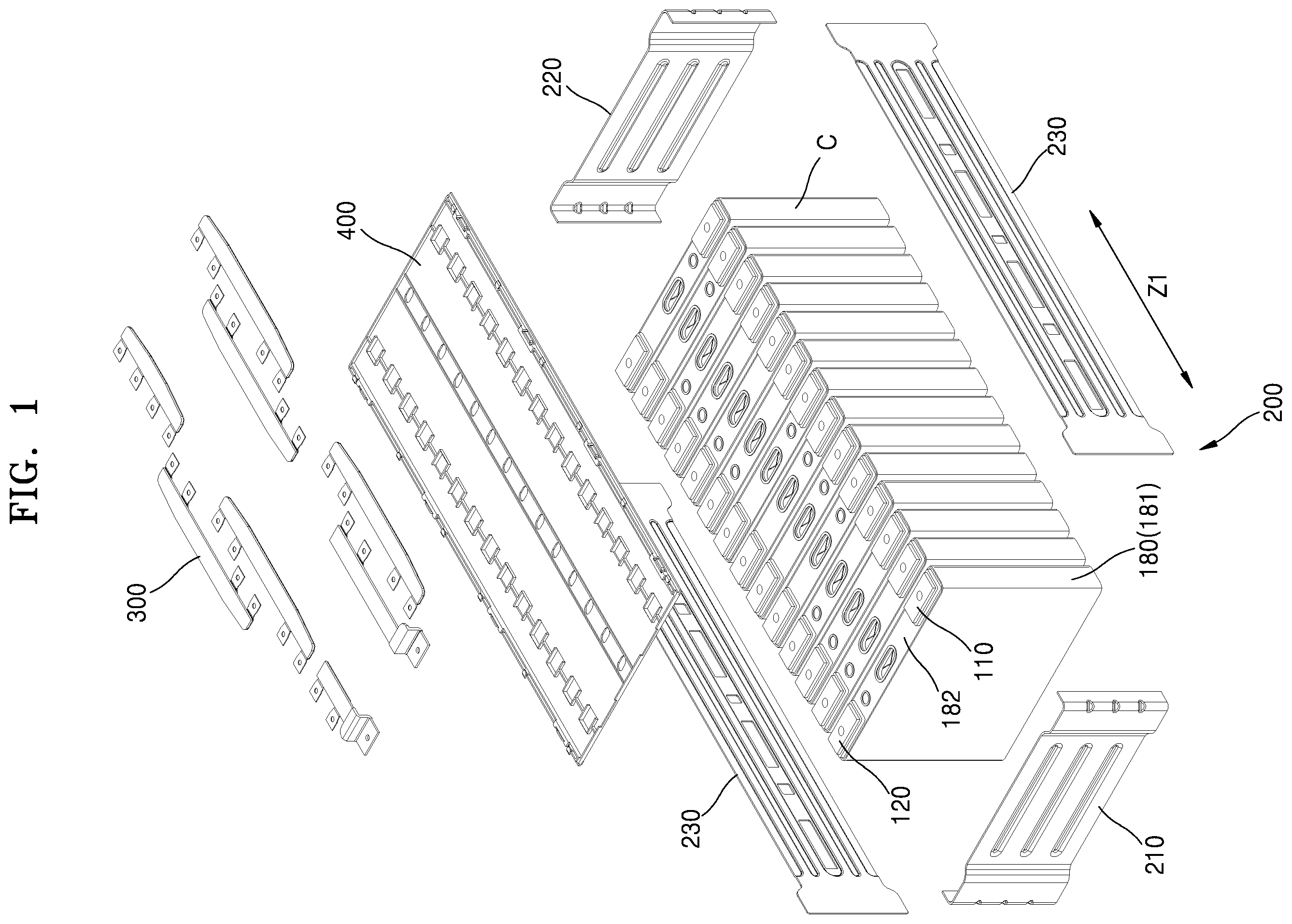 Patent US12592446 — Battery pack including heat insulating sheet and friction sheet — Figure 1