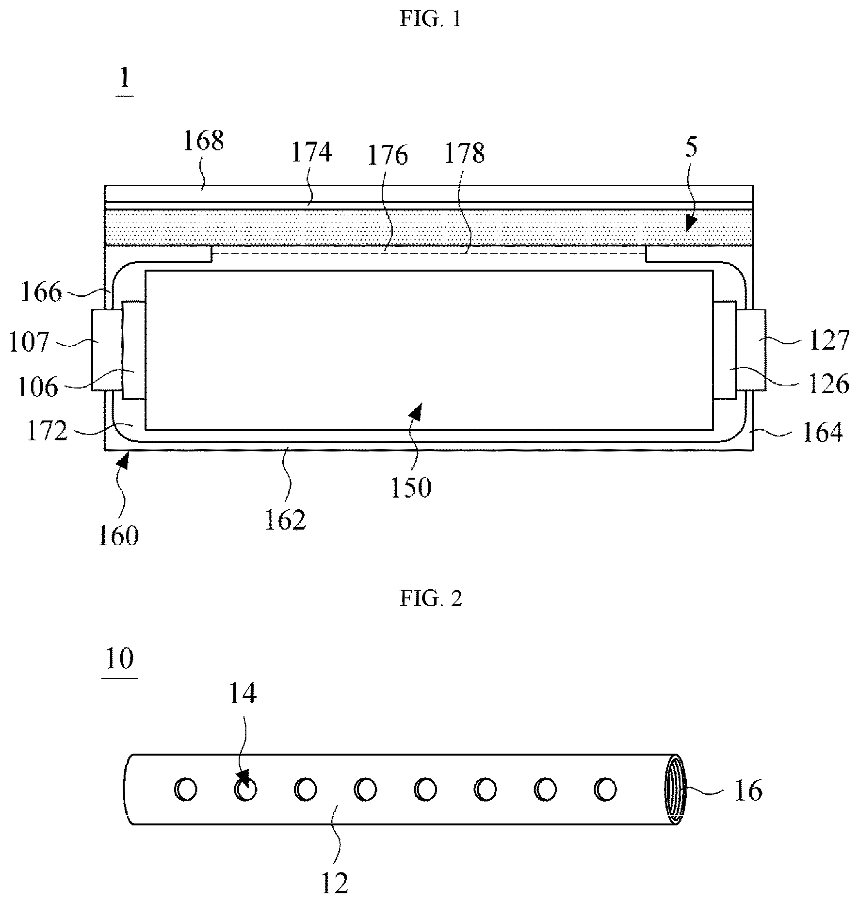 Patent US12592463 — Lithium secondary battery and method of replenishing electrolyte in lithium secondary battery — Figure 1