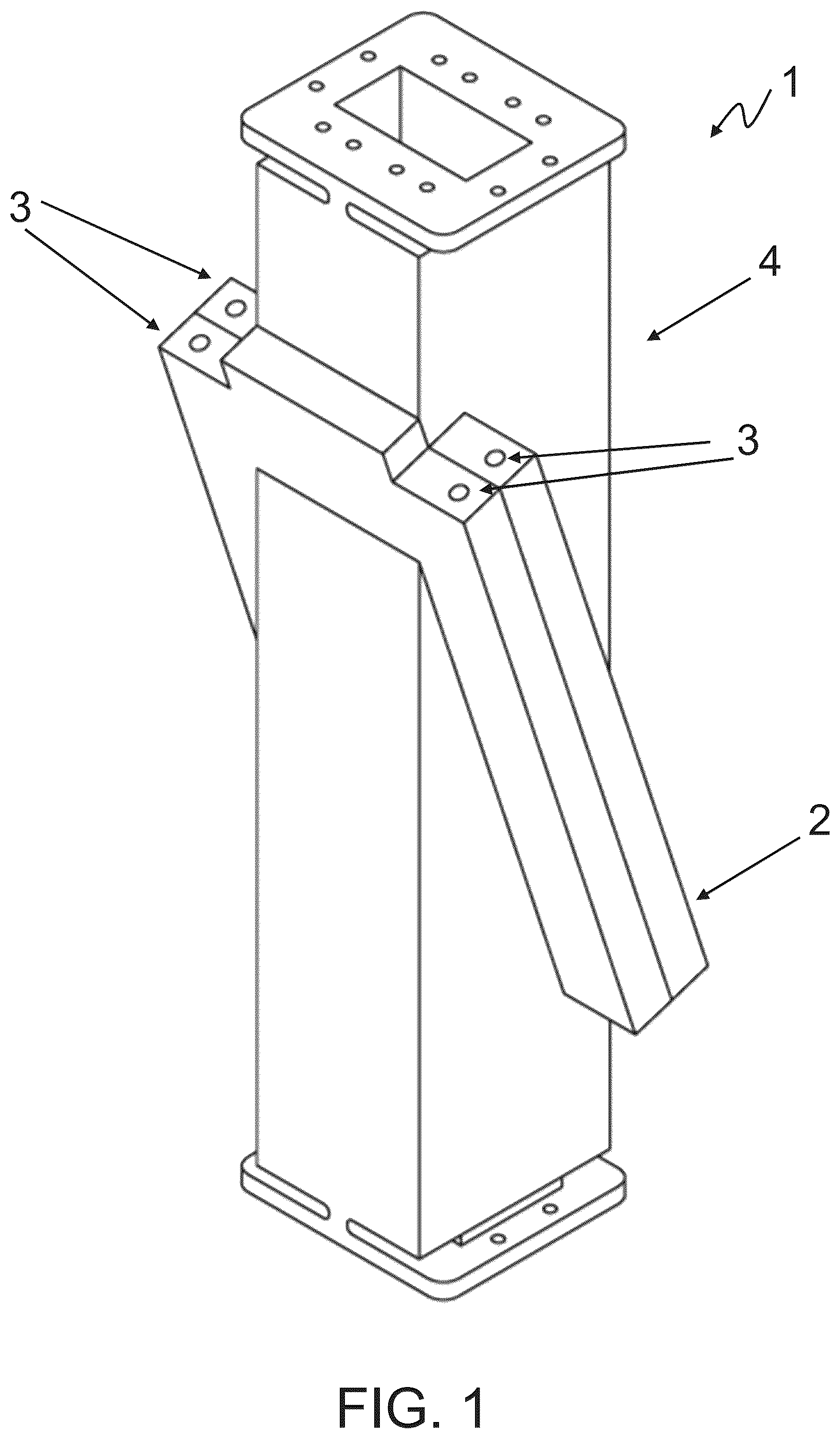 Patent US12592465 Figure 1 – Broadband microwave window assembly