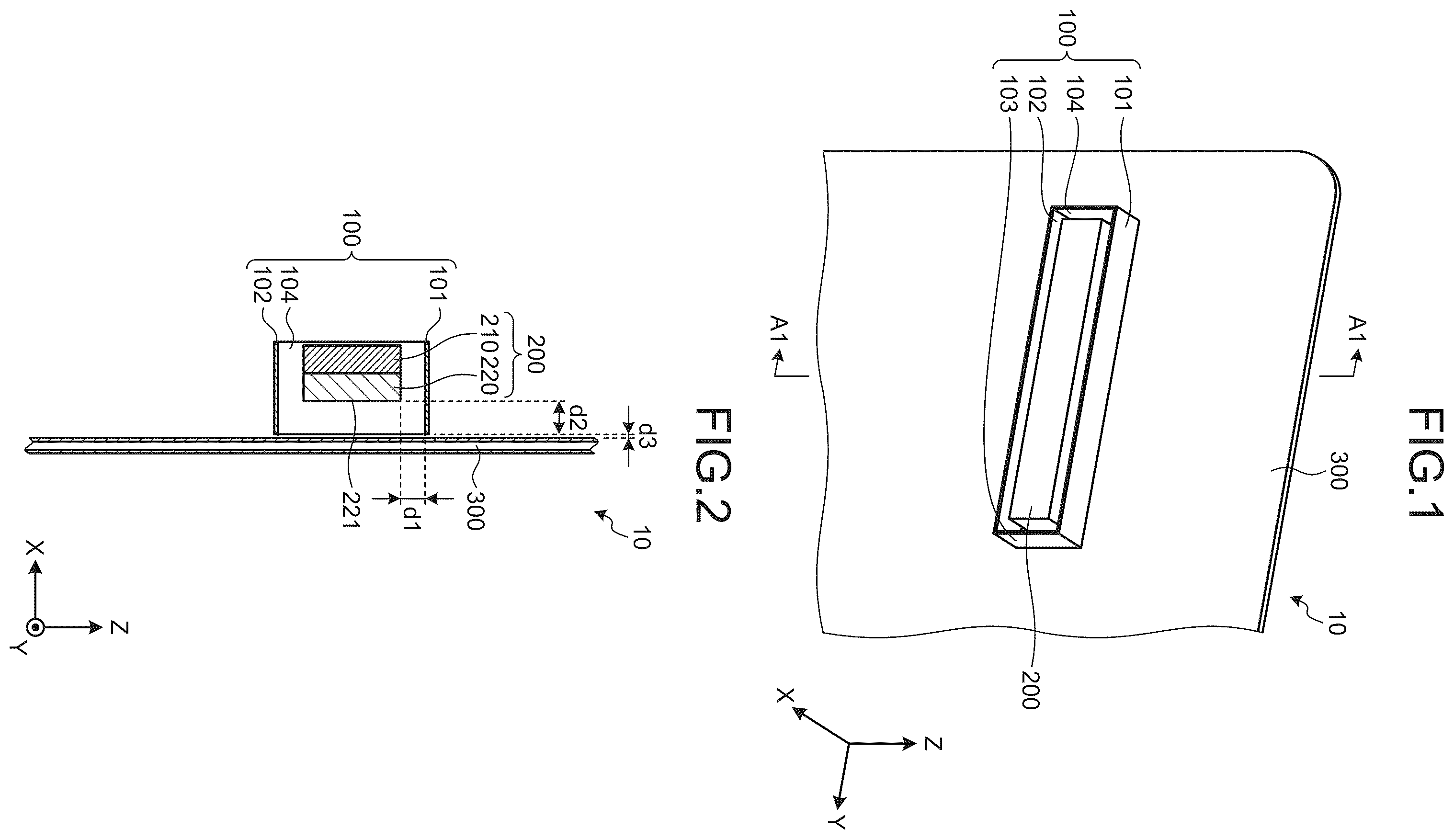 Patent US12592487 — Antenna device — Figure 1