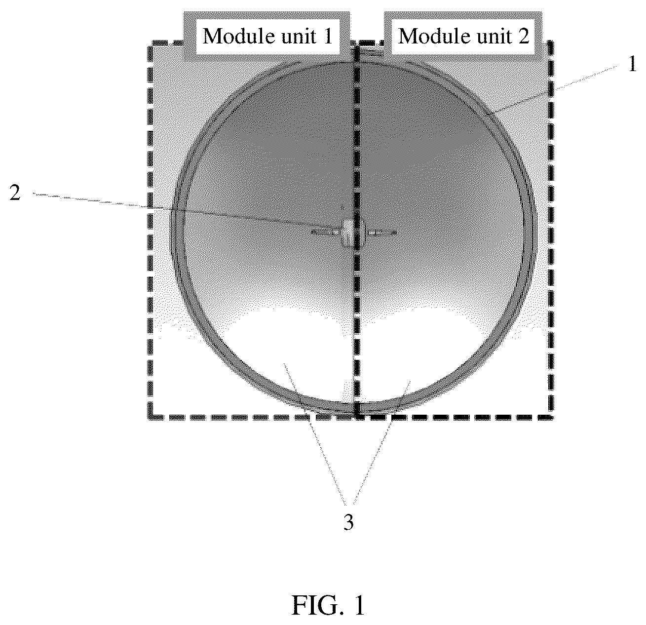 Patent US12592499 Figure 1 – Antenna and antenna system