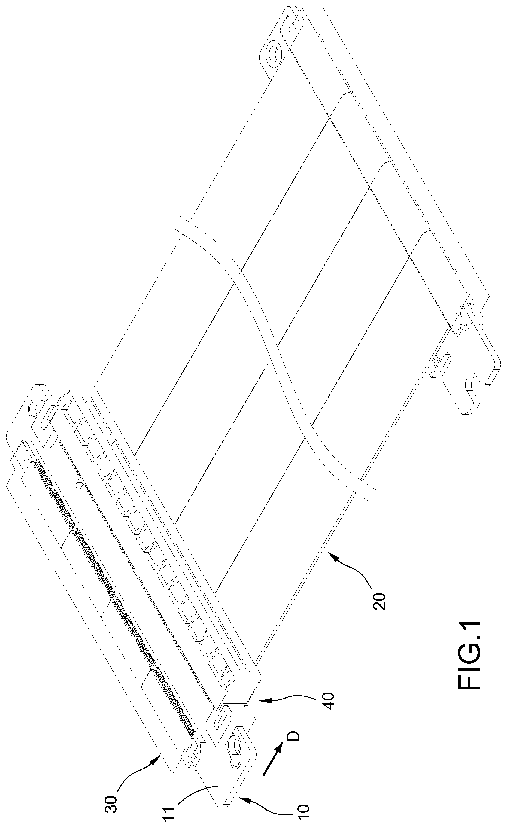 Patent US12592504 — Bus connection wire forward soldering structure — Figure 1