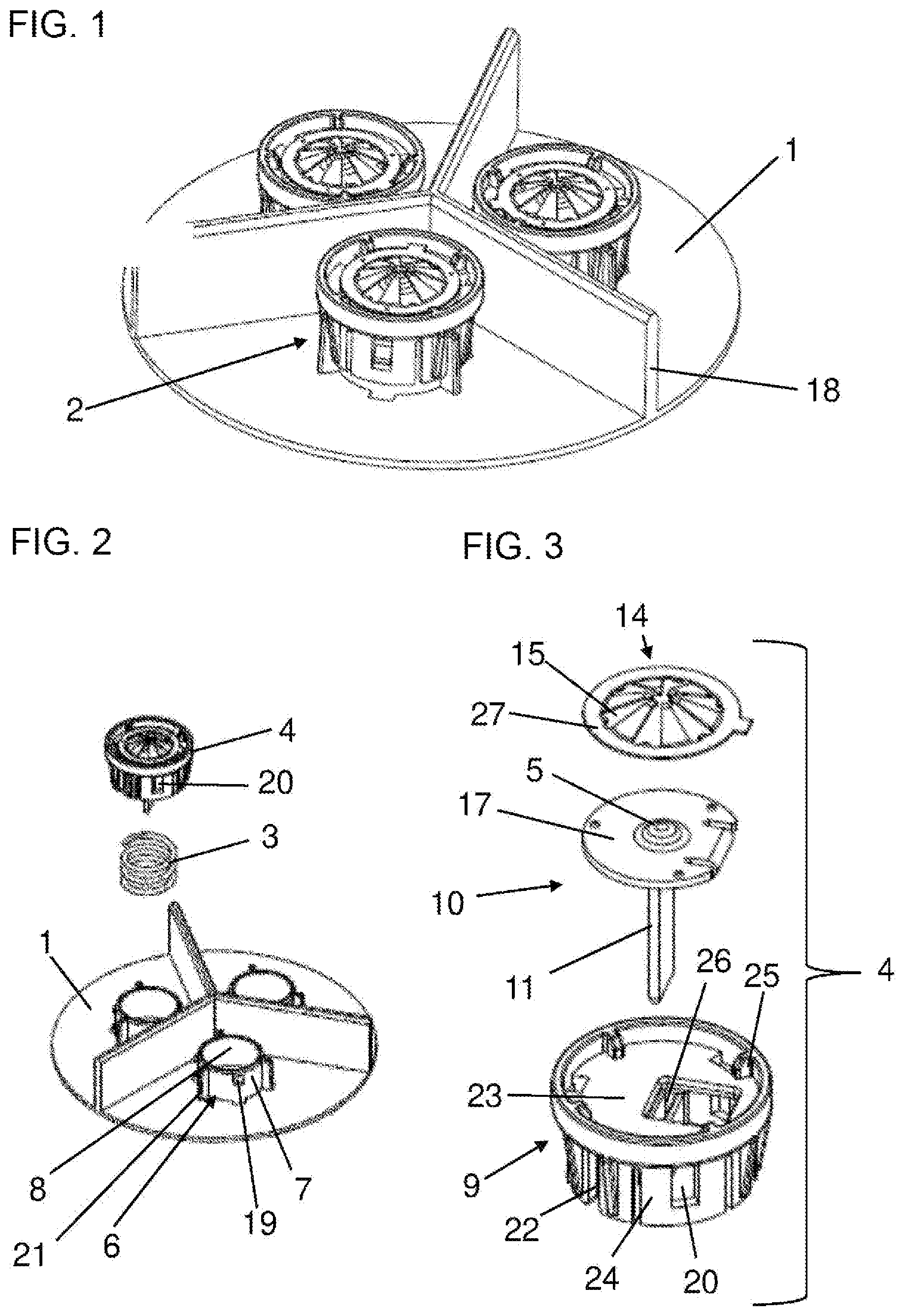 Patent US12592509 — Electrical connection unit having spring-loaded press-on contacts — Figure 1