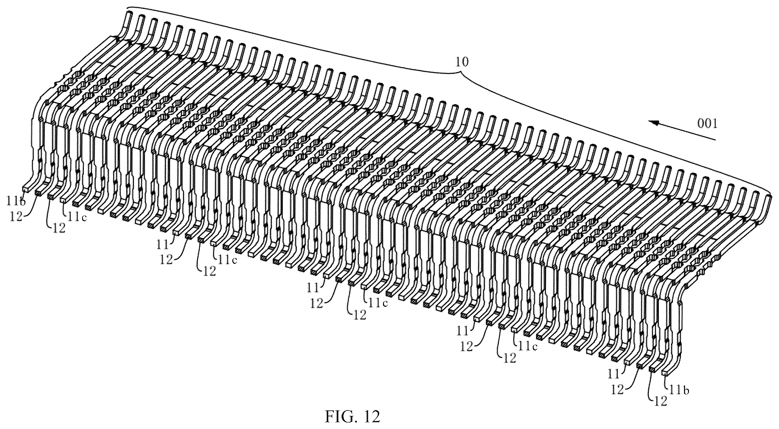 Patent US12592524 Figure 11 – Connector and electronic device