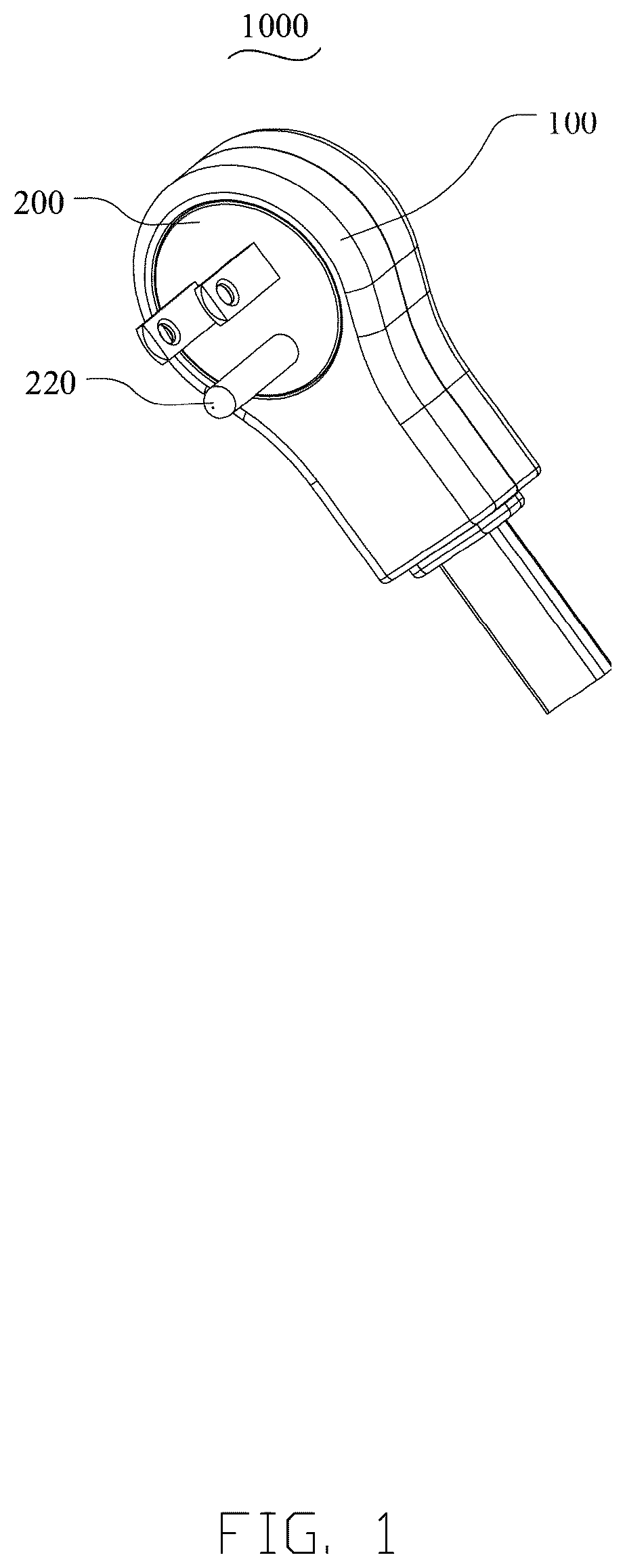 Patent US12592531 — Power plug and conversion socket — Figure 1