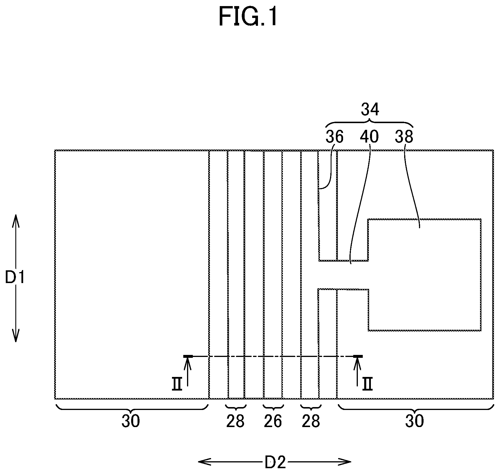 Patent US12592545 Figure 1 – Ridge type semiconductor optical device
