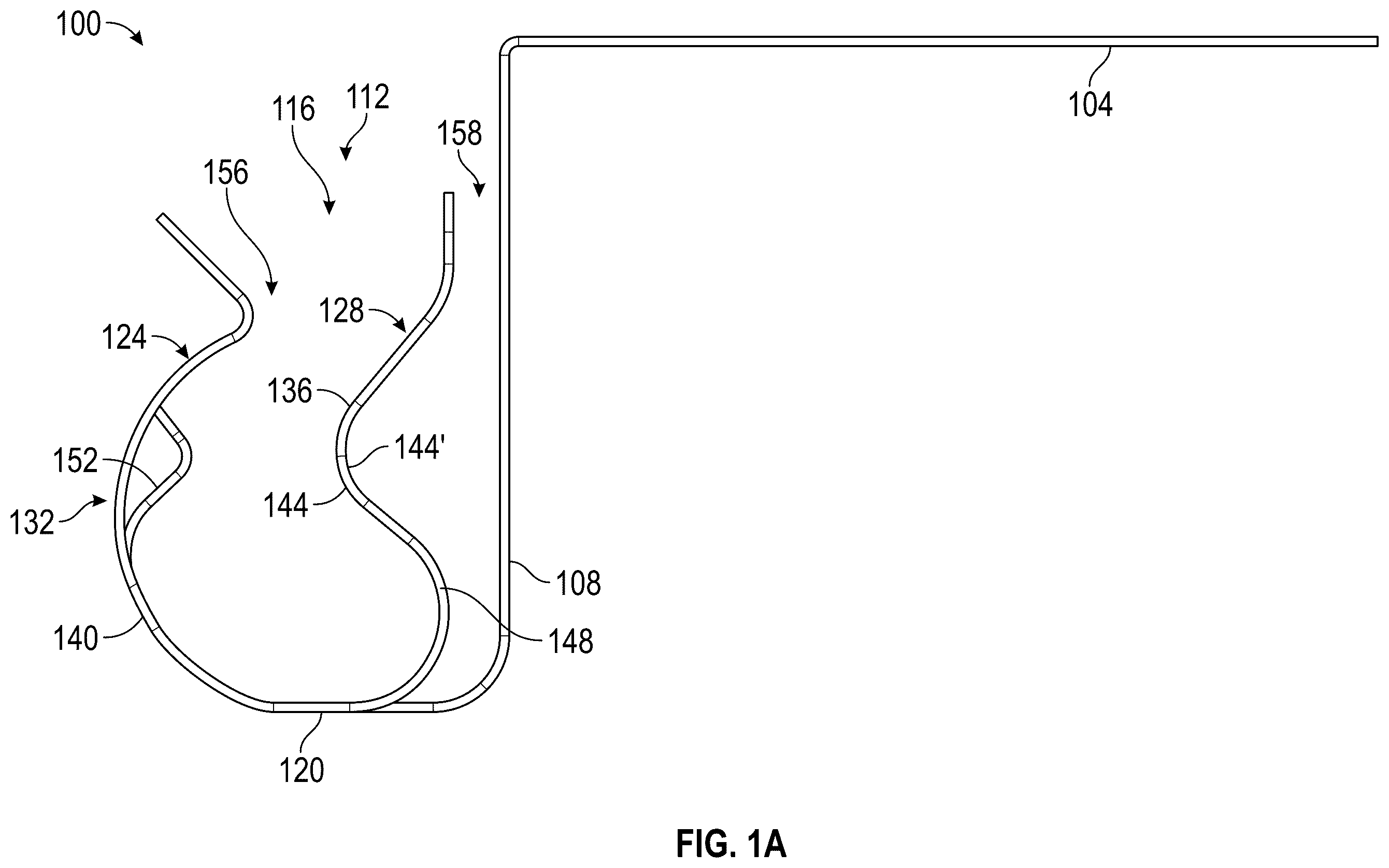 Patent US12592551 — Multi-range cable clip — Figure 1