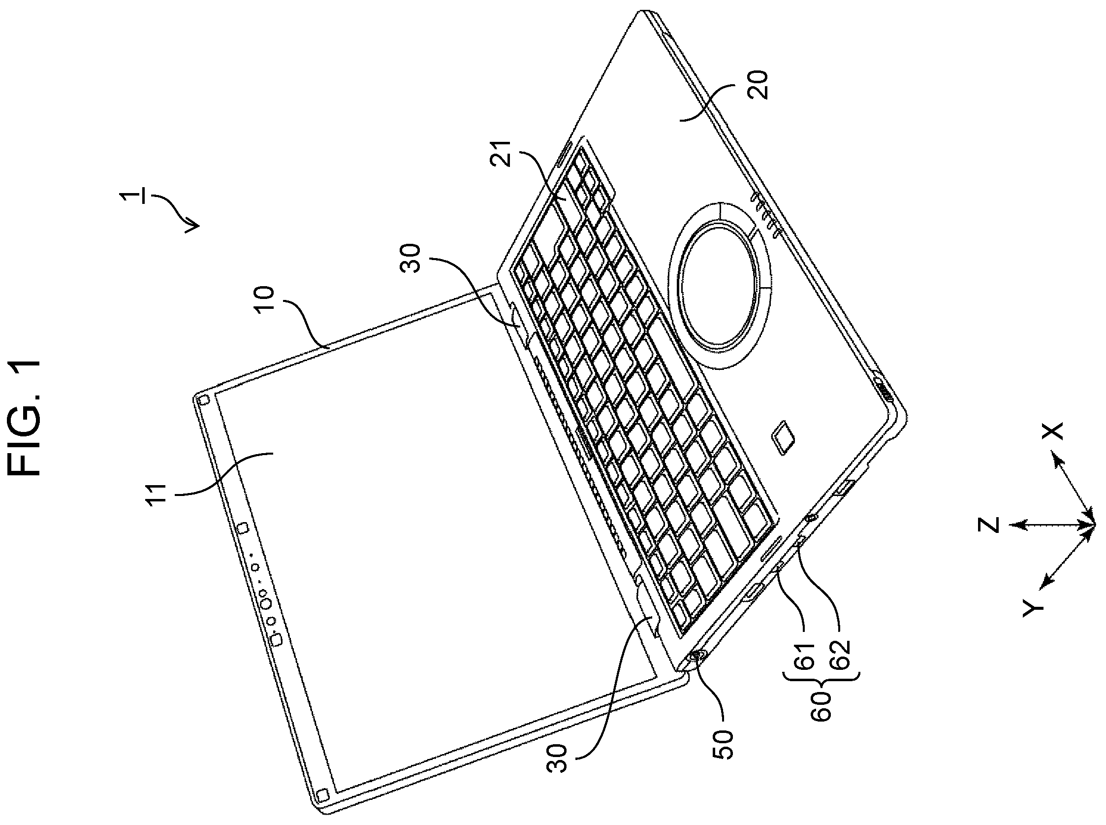 Patent US12592570 — Electronic device — Figure 1