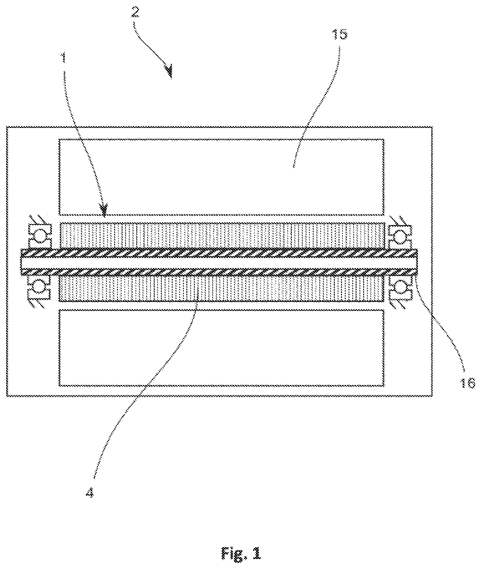 Patent US12592593 — Rotor, method for manufacturing a rotor, and electric machine — Figure 1