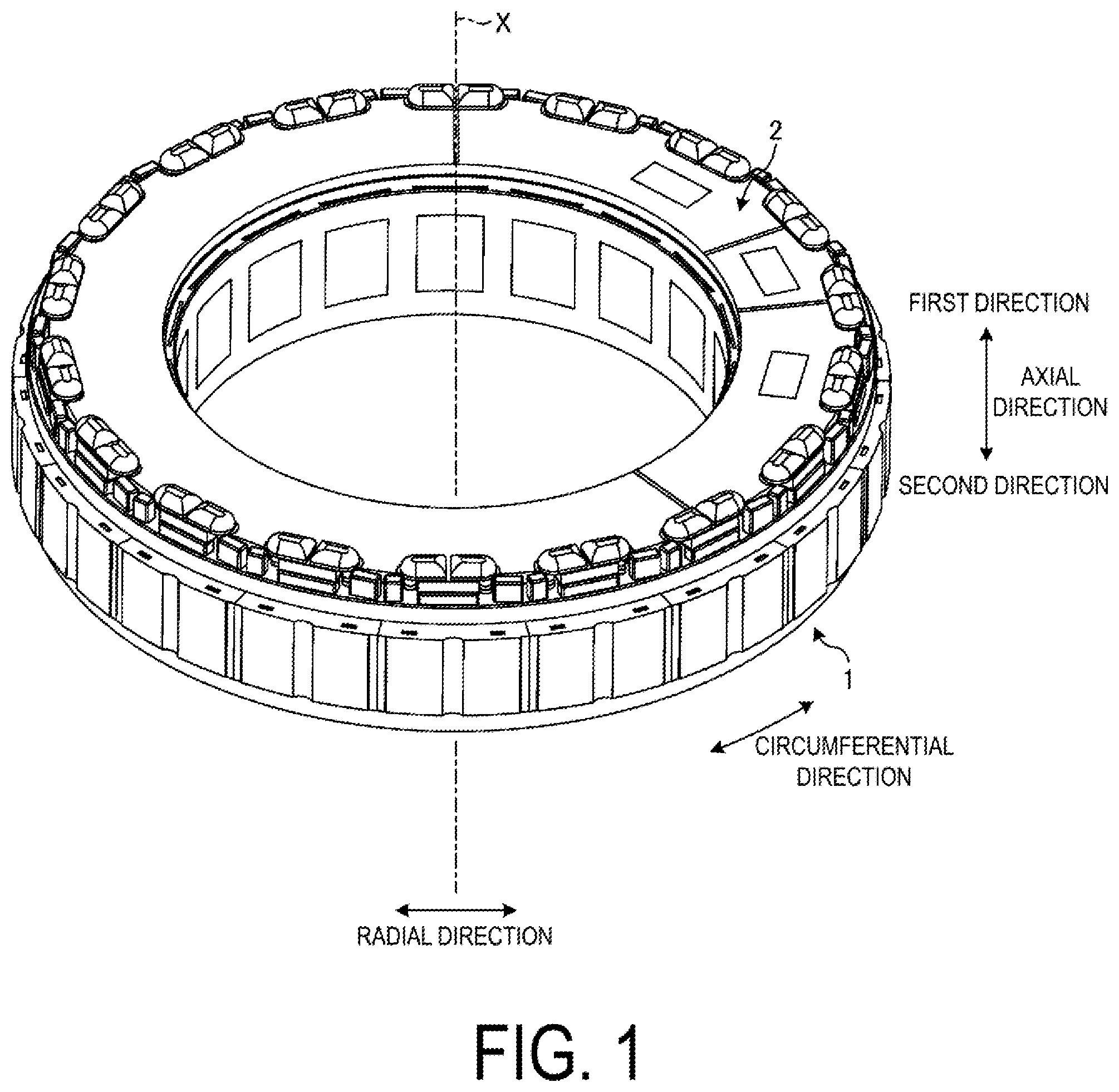 Patent US12592600 Figure 1 – Motor