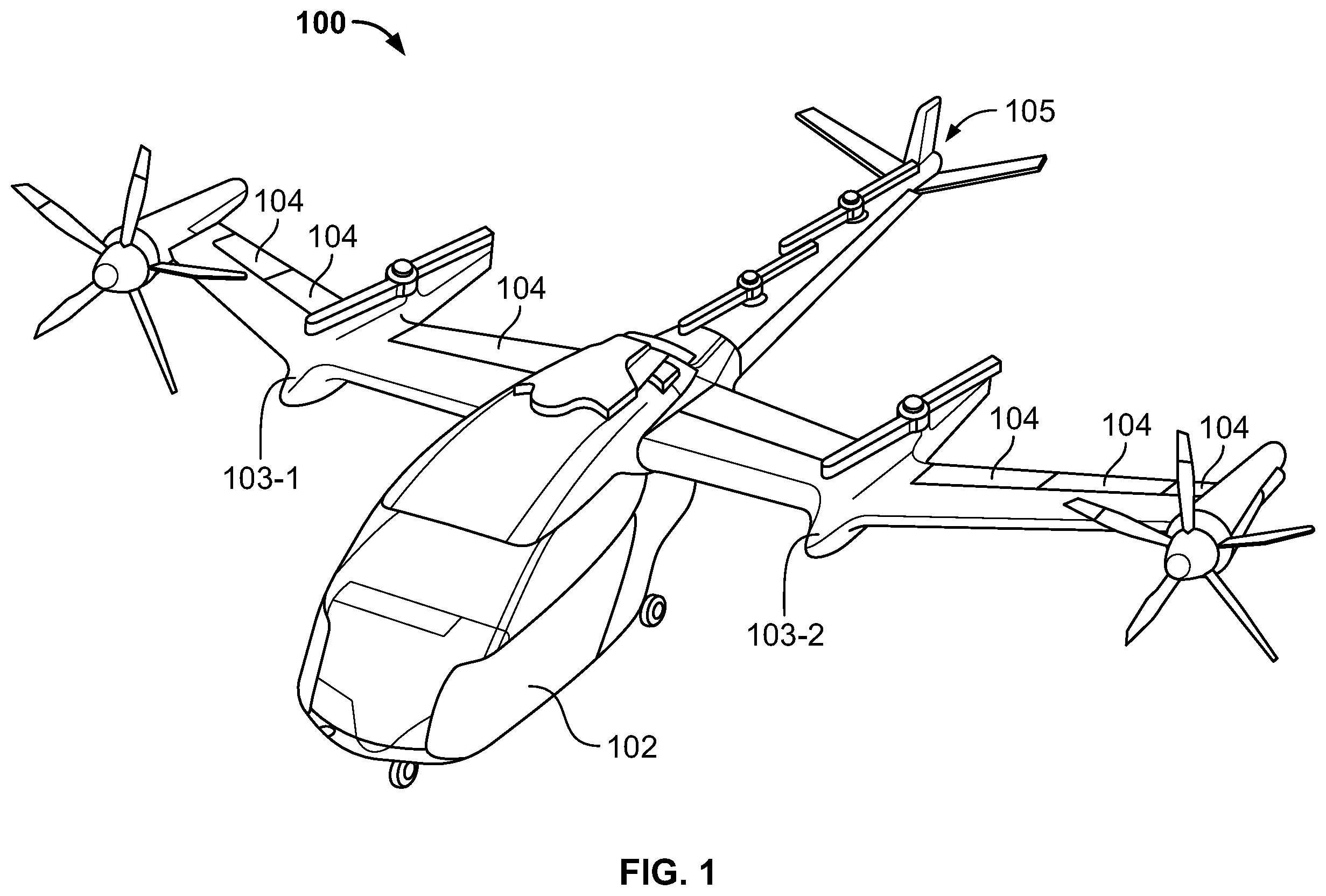 Patent US12592612 Figure 1 – System for damping unwanted motor movement