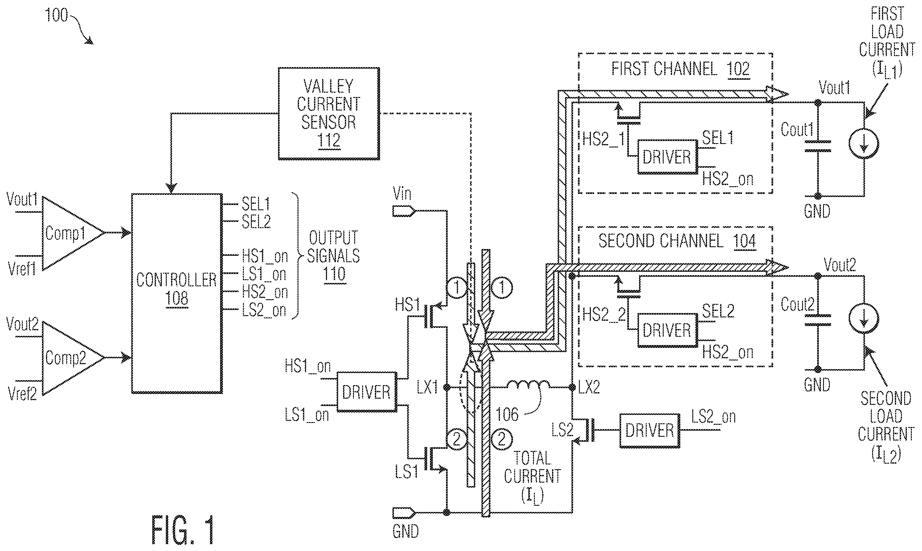 Patent US12592629 — Power converter — Figure 1