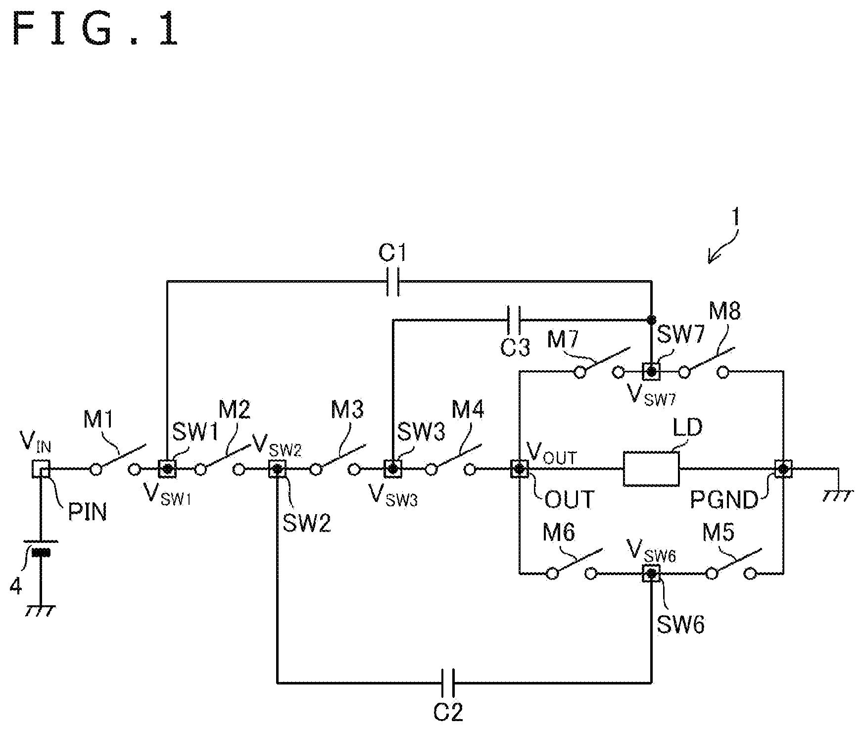 Patent US12592636 Figure 1 – Power supply semiconductor device, including a delay circuit to protect power transistor