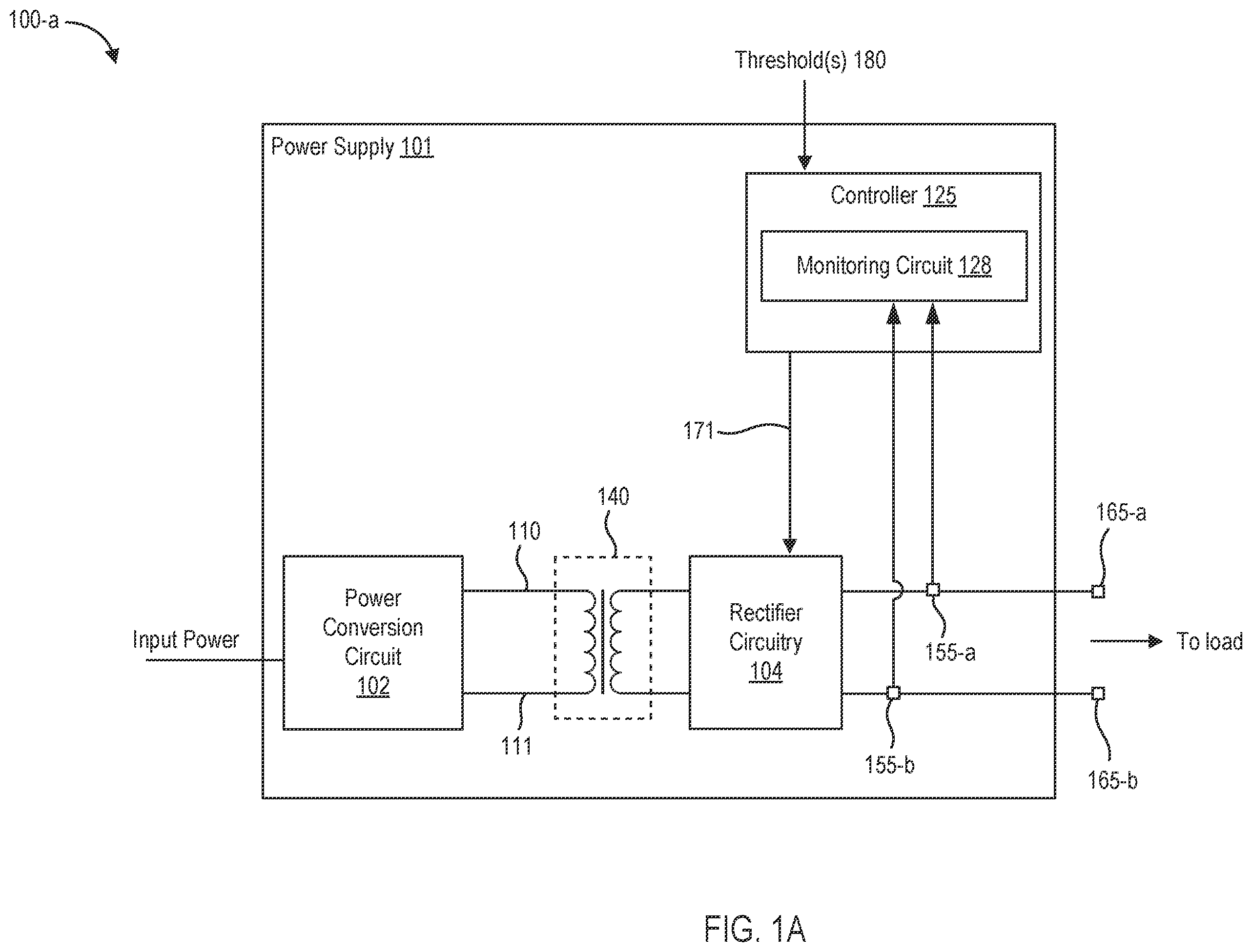 Patent US12592645 — Switched-in voltage doubler utilizing parallel/series rectifier output — Figure 1