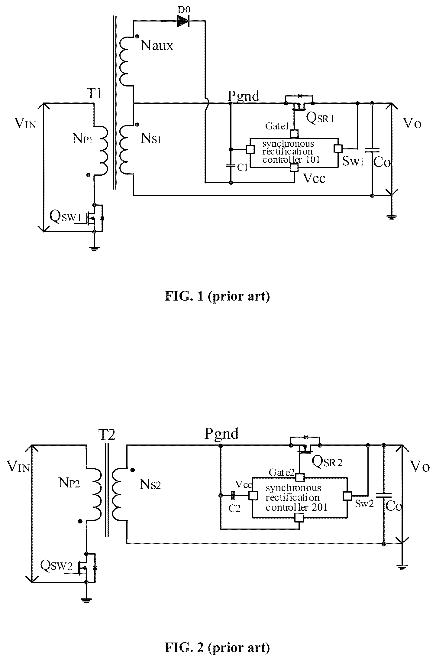 Patent US12592649 — Synchronous rectification controller and switching power supply — Figure 1