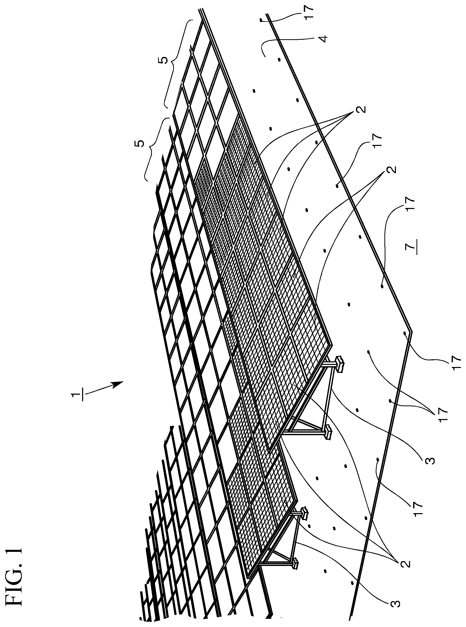 Patent US12592664 — Solar power generation system and reflector for solar power generation system — Figure 1