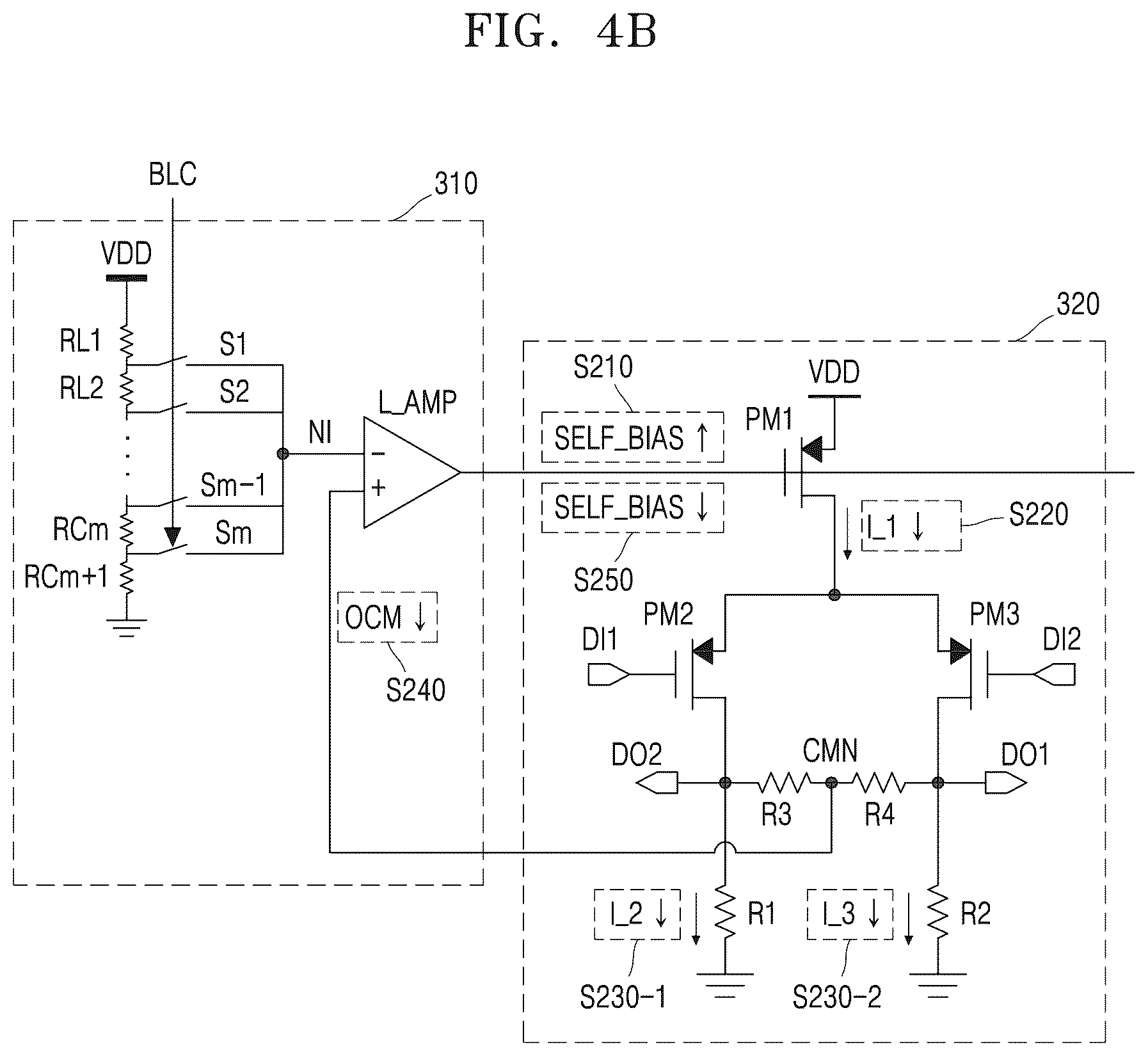 Patent US12592674 Figure 5 – Self-bias signal generating circuit using differential signal and receiver including the same