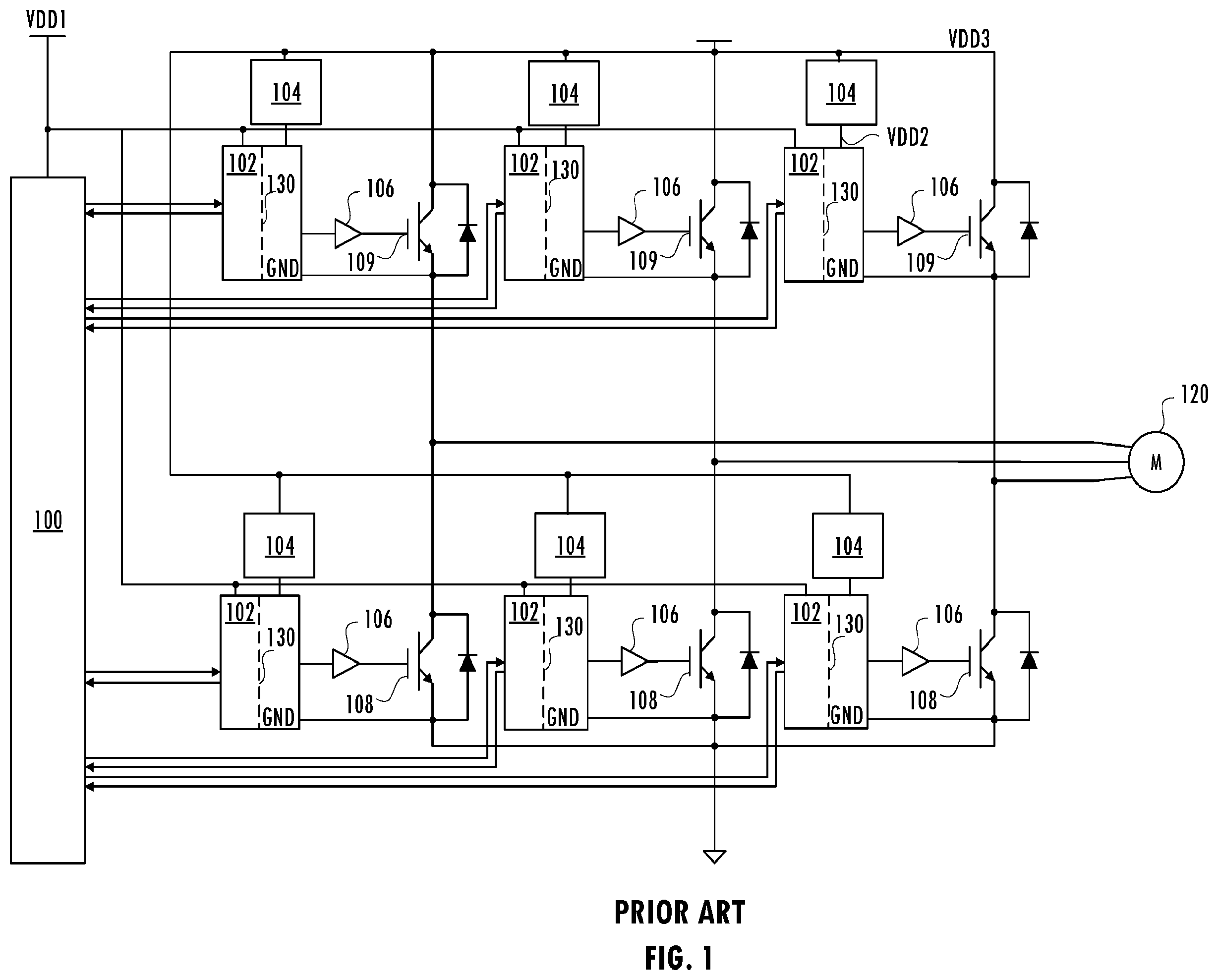Patent US12592683 — Variable current drive for isolated gate drivers — Figure 1