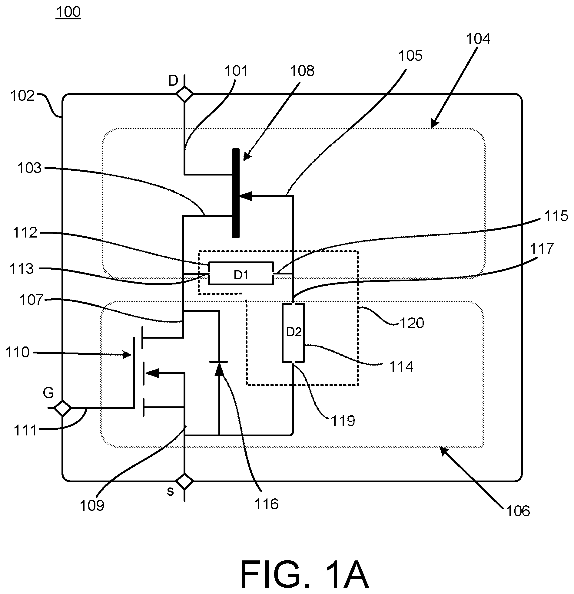 Patent US12592696 — Cascode semiconductor device — Figure 1