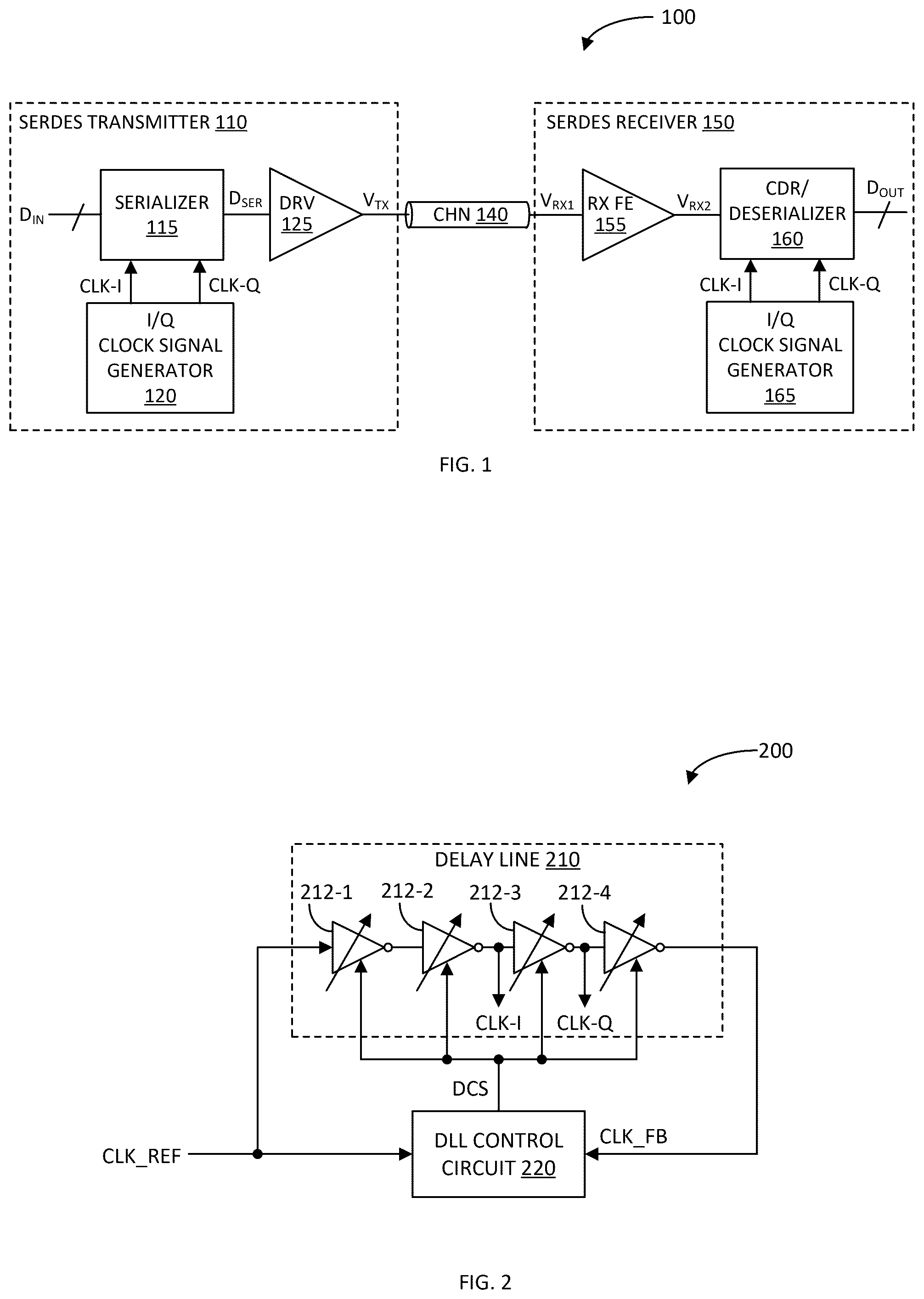 Patent US12592697 — Method of generating in-phase and quadrature-phase clock signals — Figure 1