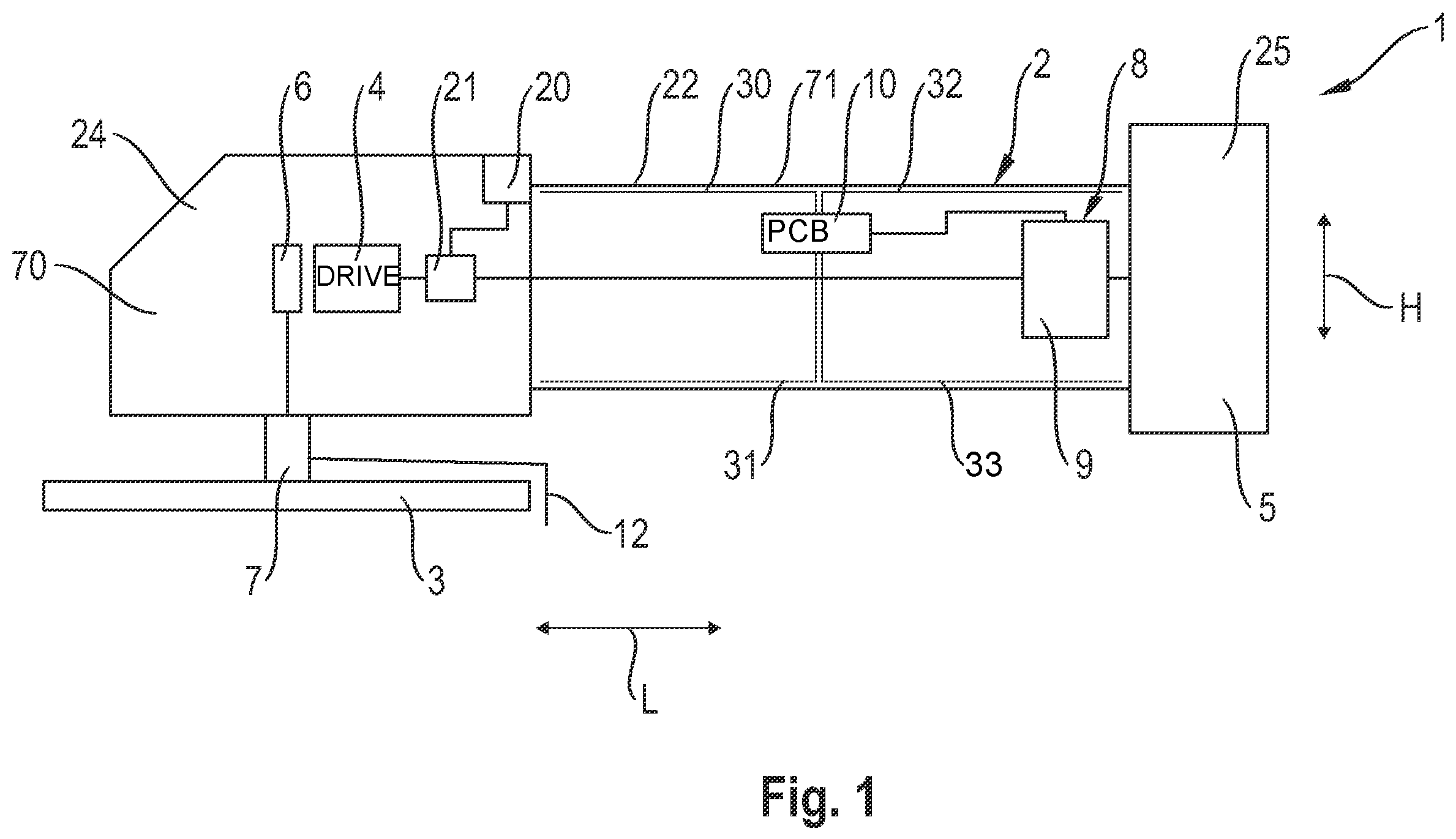 Patent US12592698 — Hand-held machine tool — Figure 1