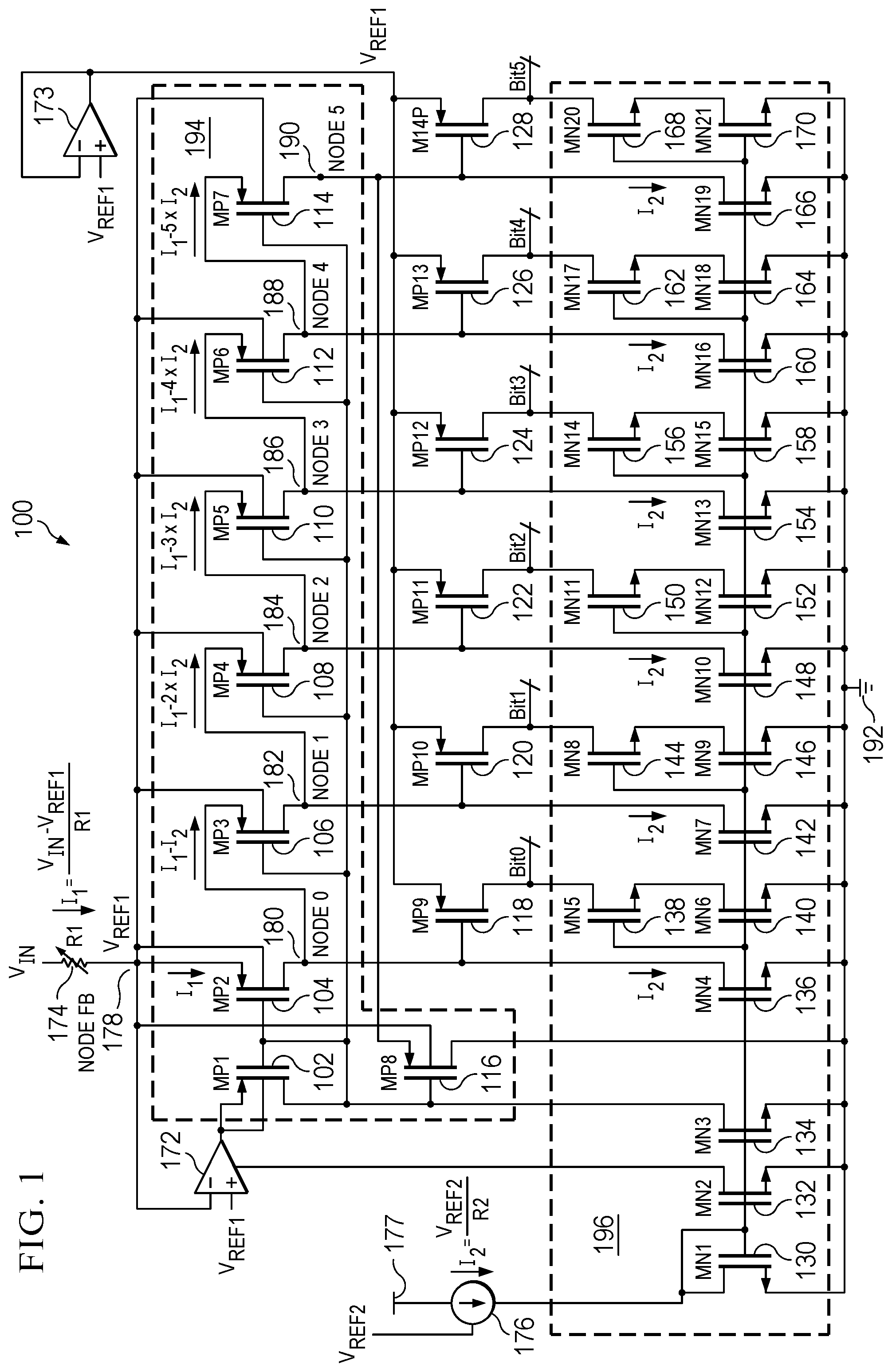 Patent US12592711 — Asynchronous analog to digital converter — Figure 1