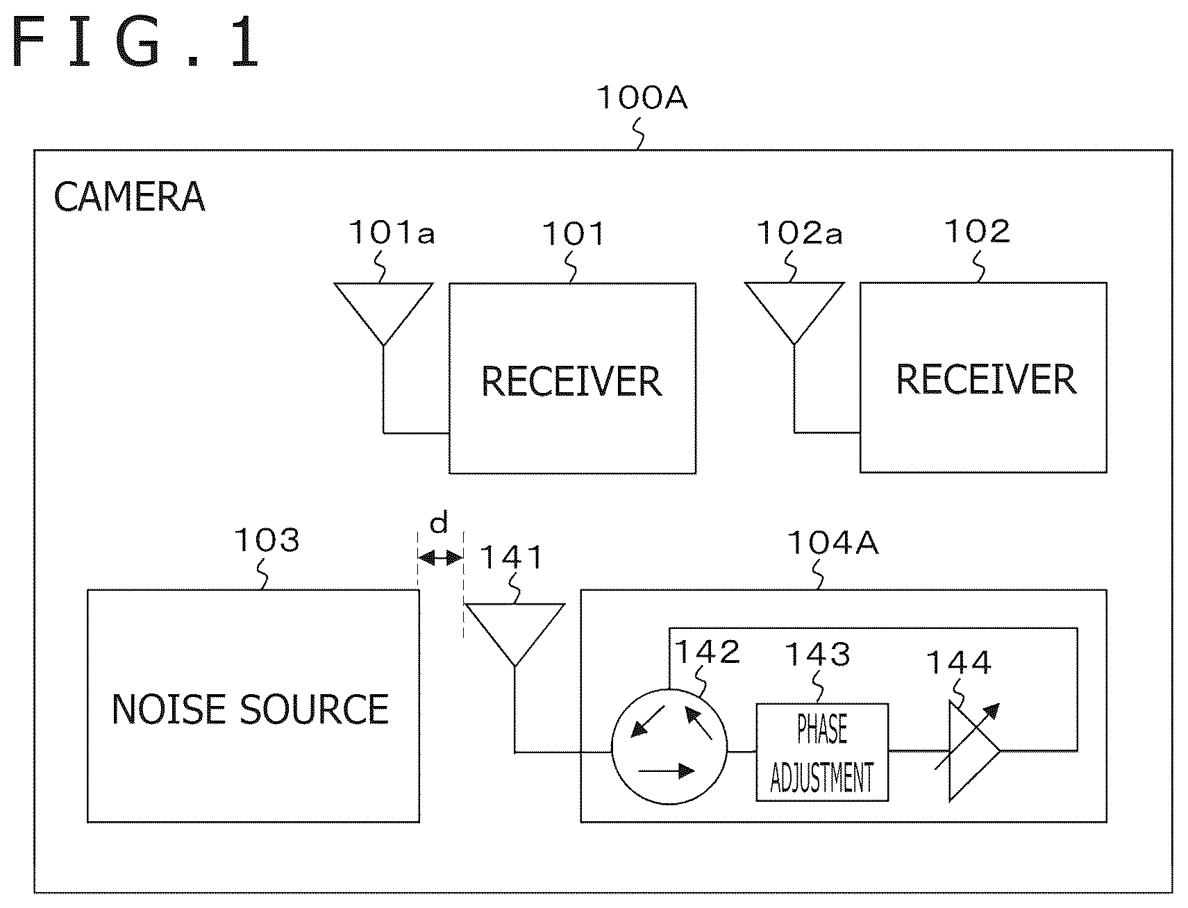 Patent US12592731 — Noise canceling apparatus, noise canceling method, and electronic equipment — Figure 1