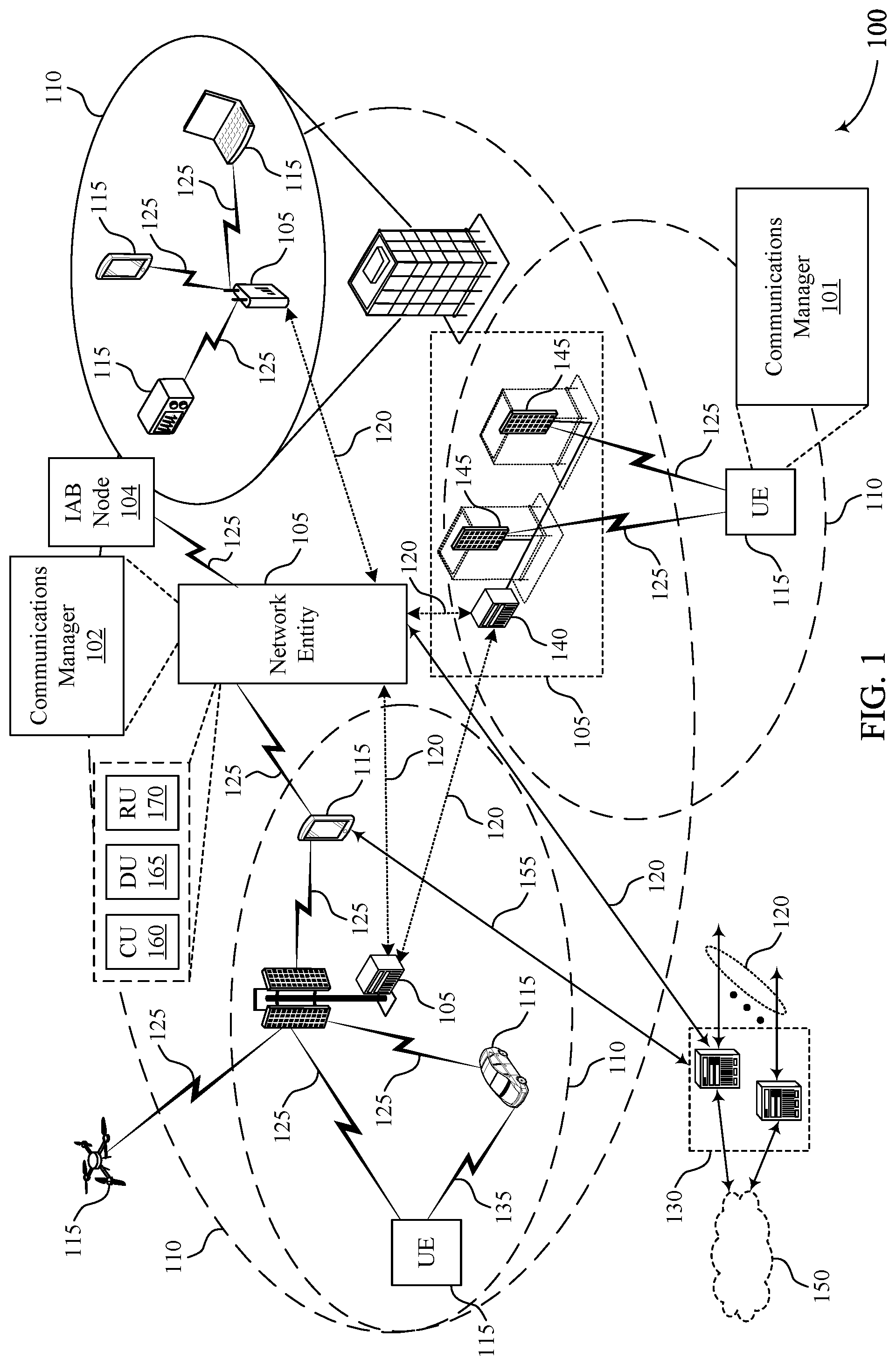 Patent US12592750 — Reporting multiple replacement beams in beam failure recovery requests — Figure 1