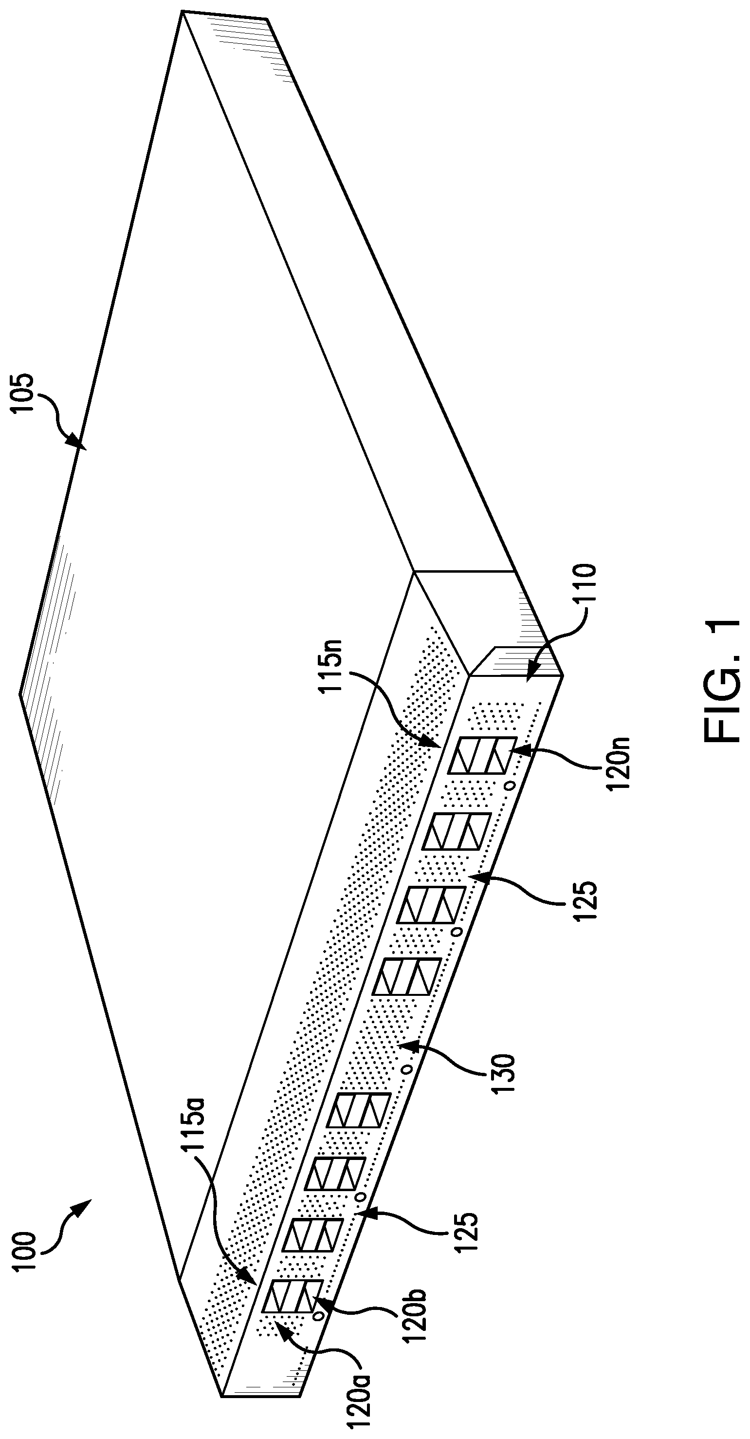 Patent US12592776 Figure 1 – User-selectable optical interface