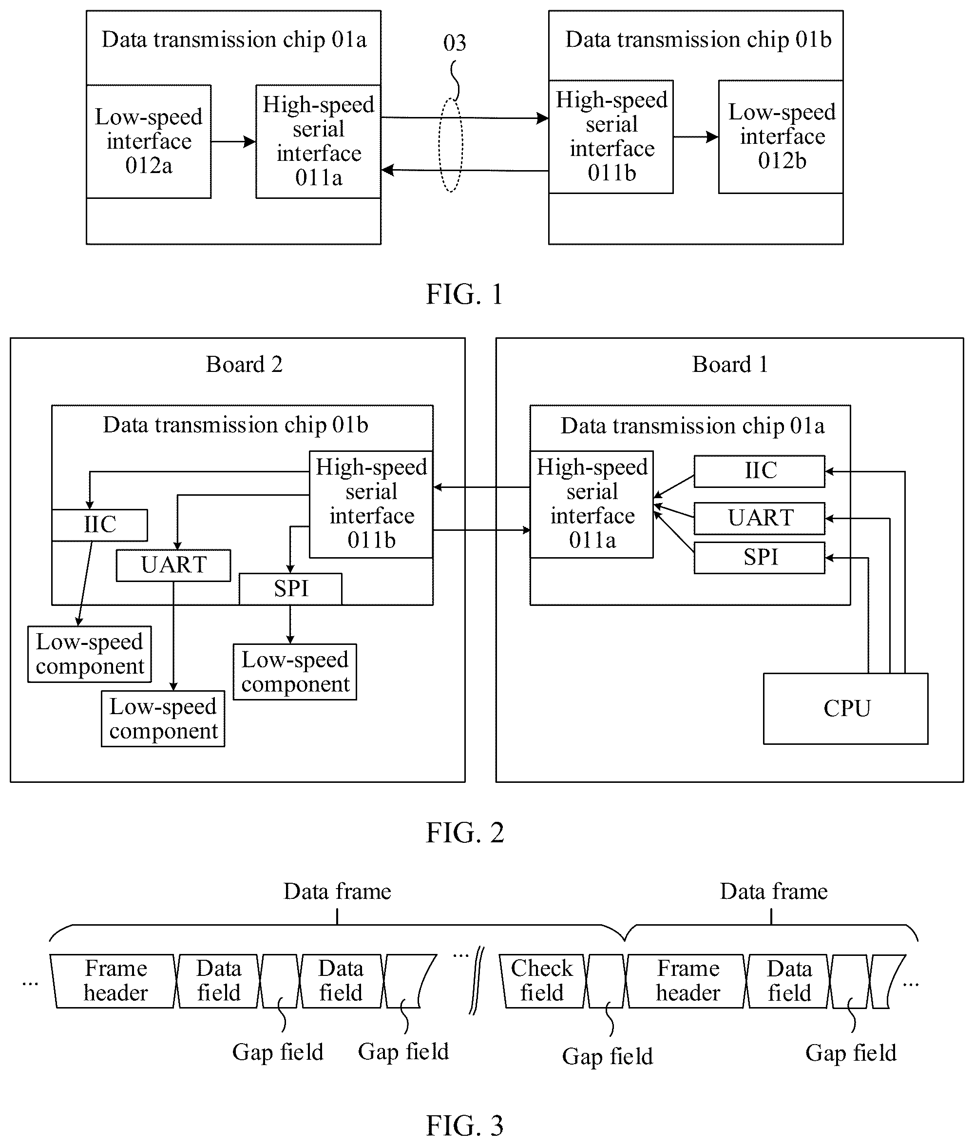 Patent US12592848 — Data transmission chip and electronic device — Figure 1