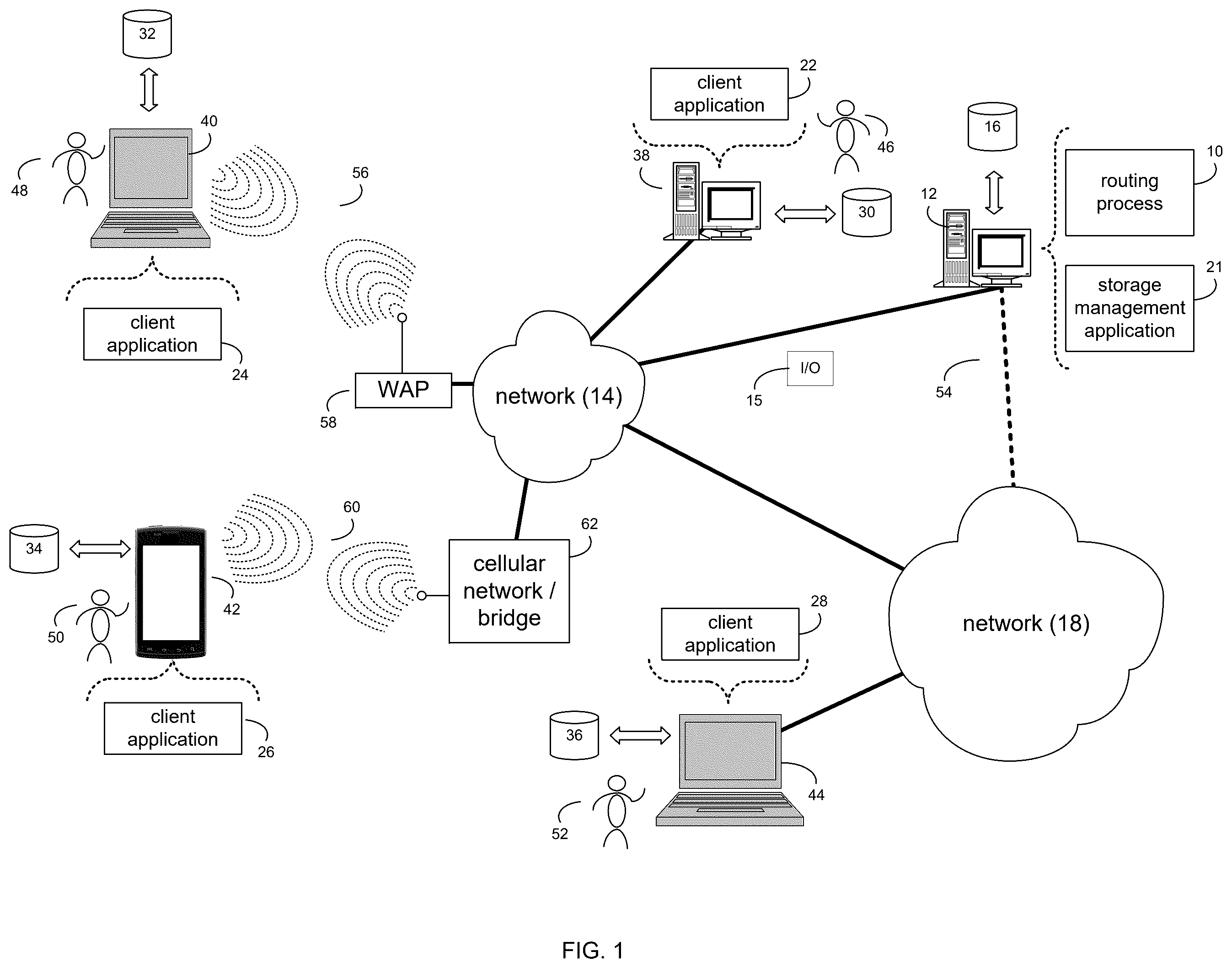 Patent US12592901 — Systems and method for efficient routing based upon identified subject matter — Figure 1