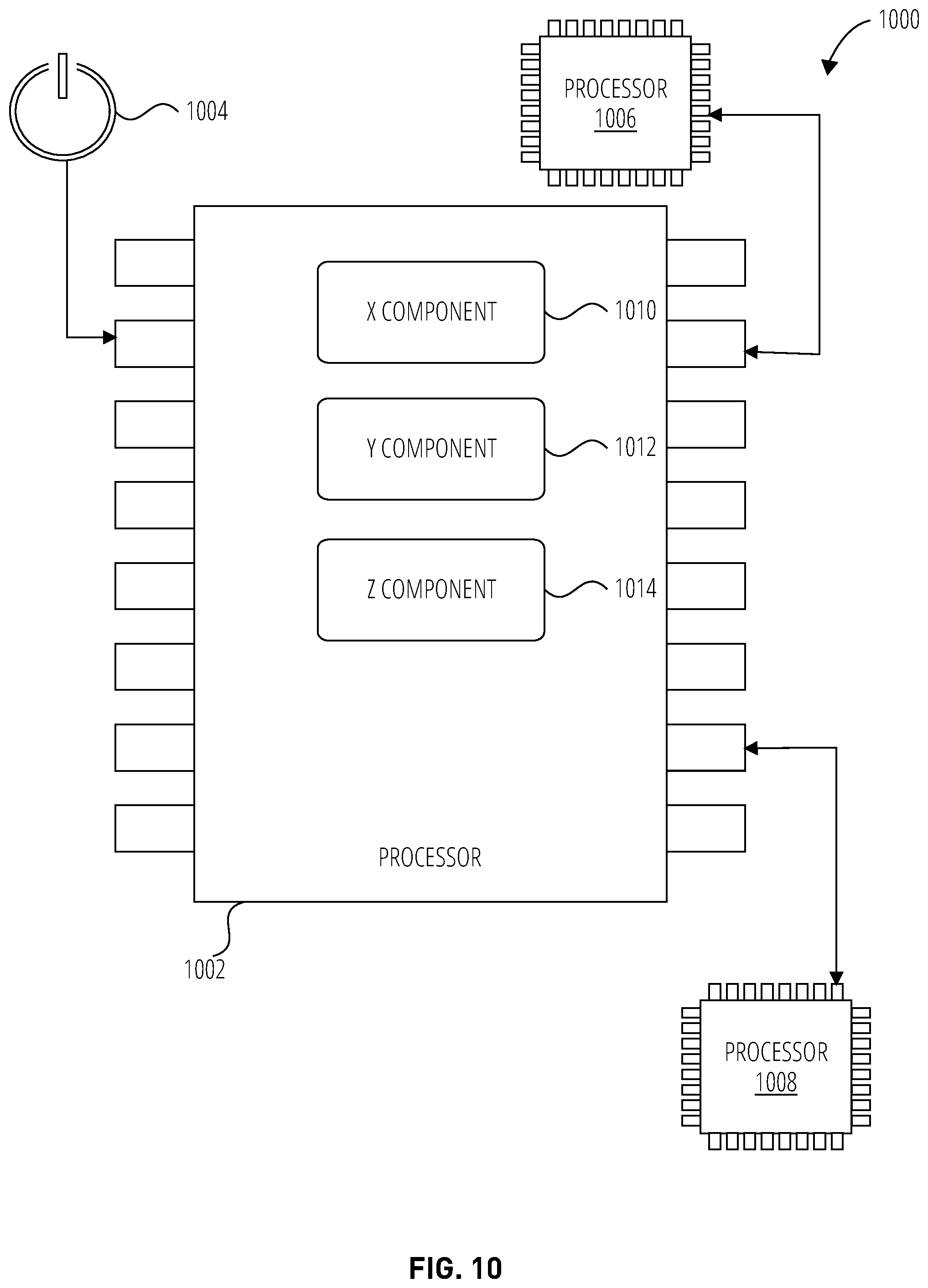 Patent US12592935 Figure 10 – System to present context based creative tool