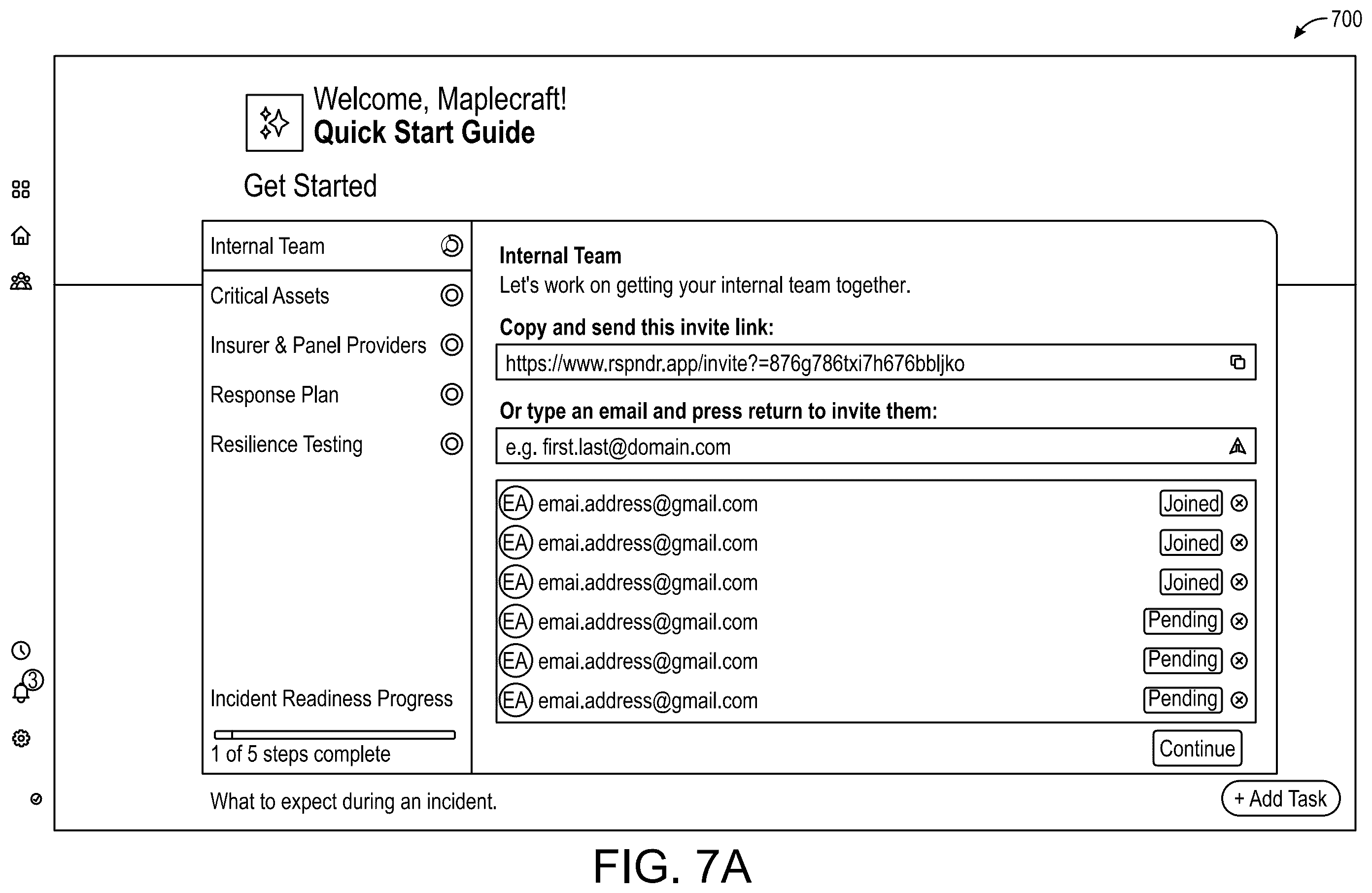 Patent US12592945 Figure 9 – Adaptive security architecture based on state of posture
