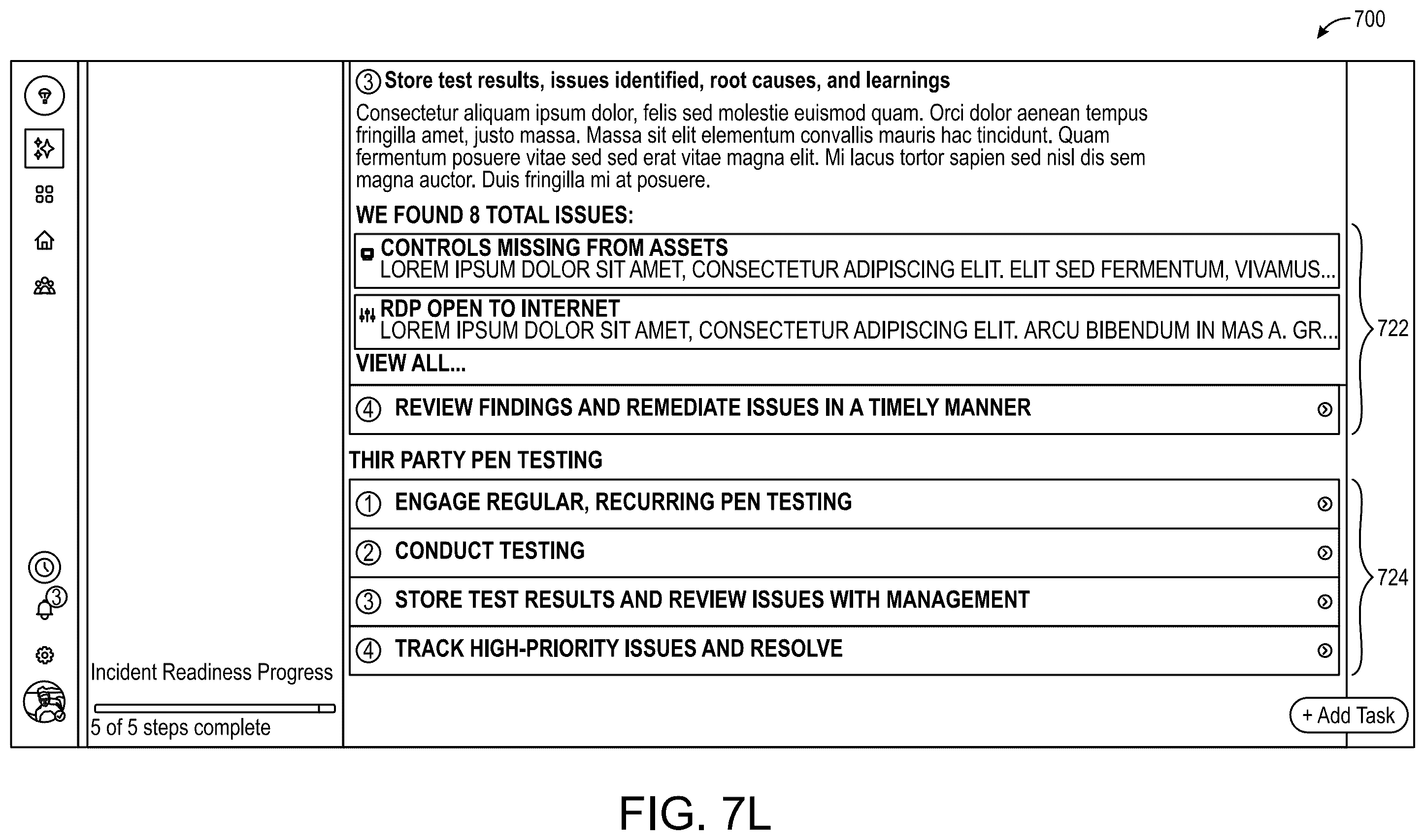 Patent US12592945 Figure 20 – Adaptive security architecture based on state of posture