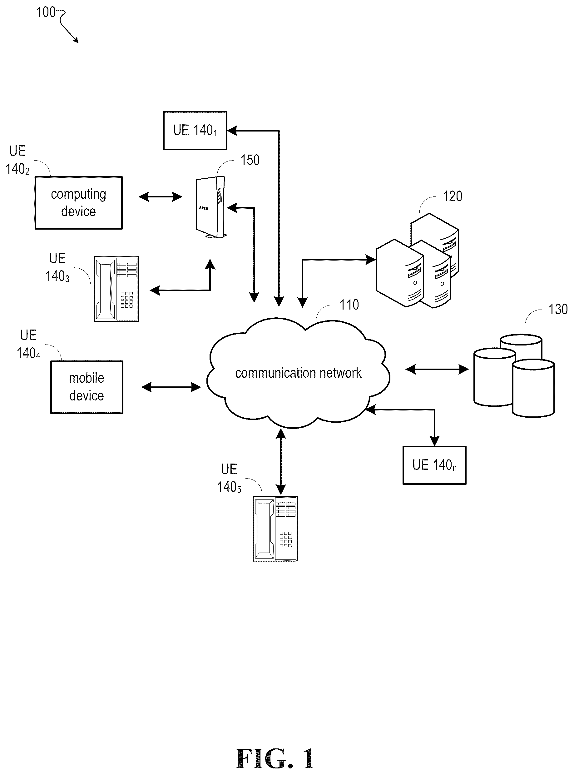 Patent US12592989 — Detecting a spoofed call — Figure 1