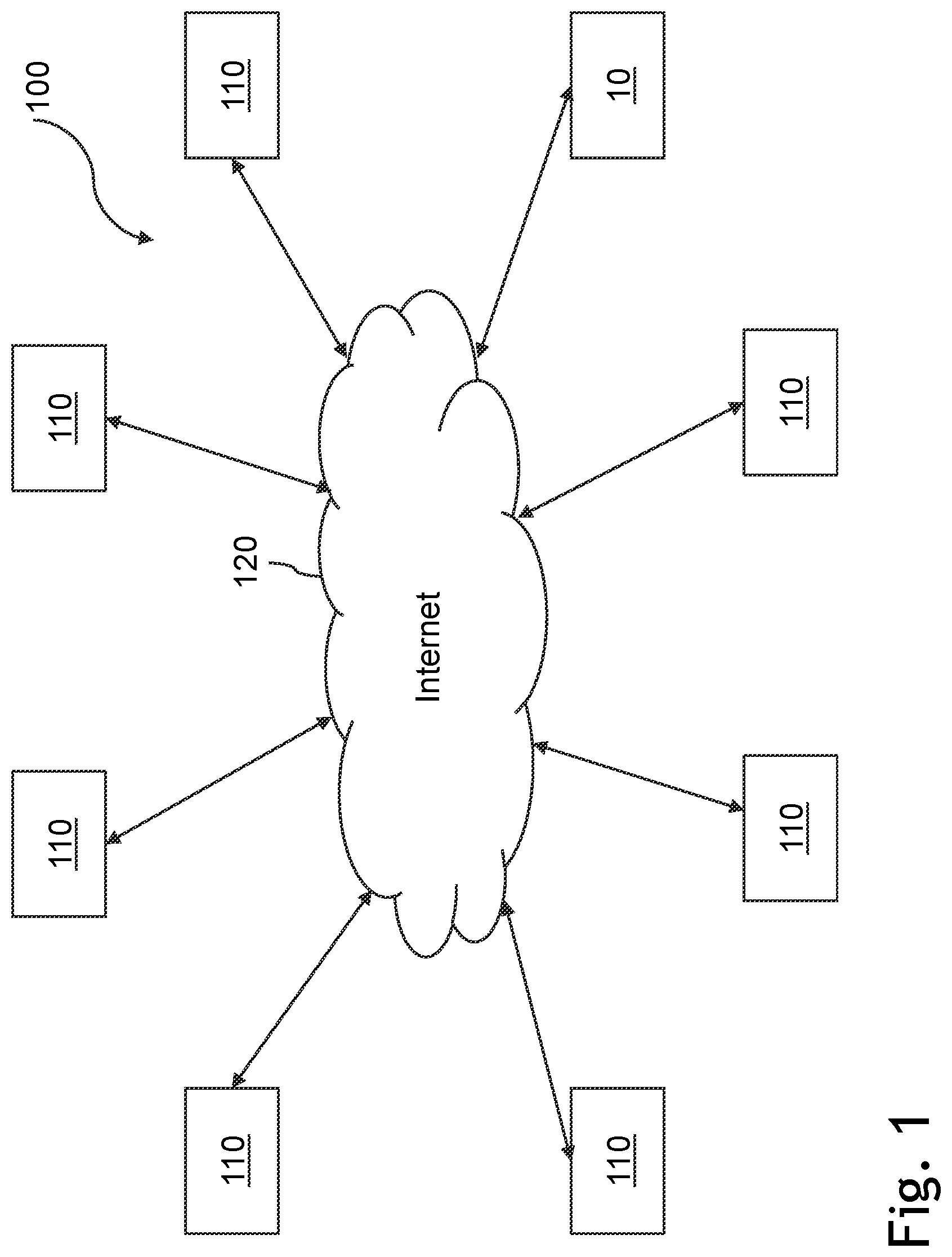Patent US12597054 — Method and system of forwarding contact data — Figure 1