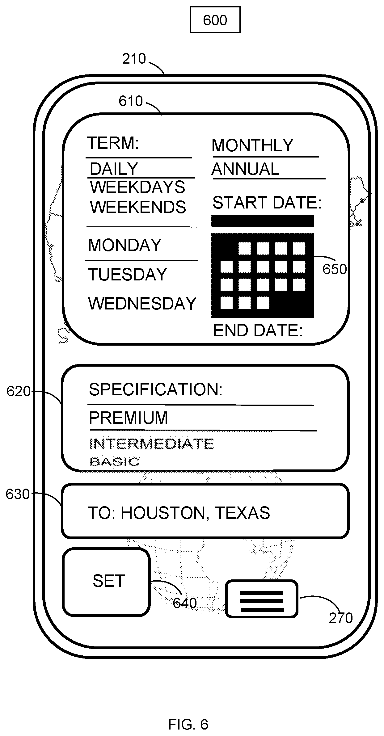 Patent US12597068 Figure 6 – Systems and methods for geolocation portfolio exchanges