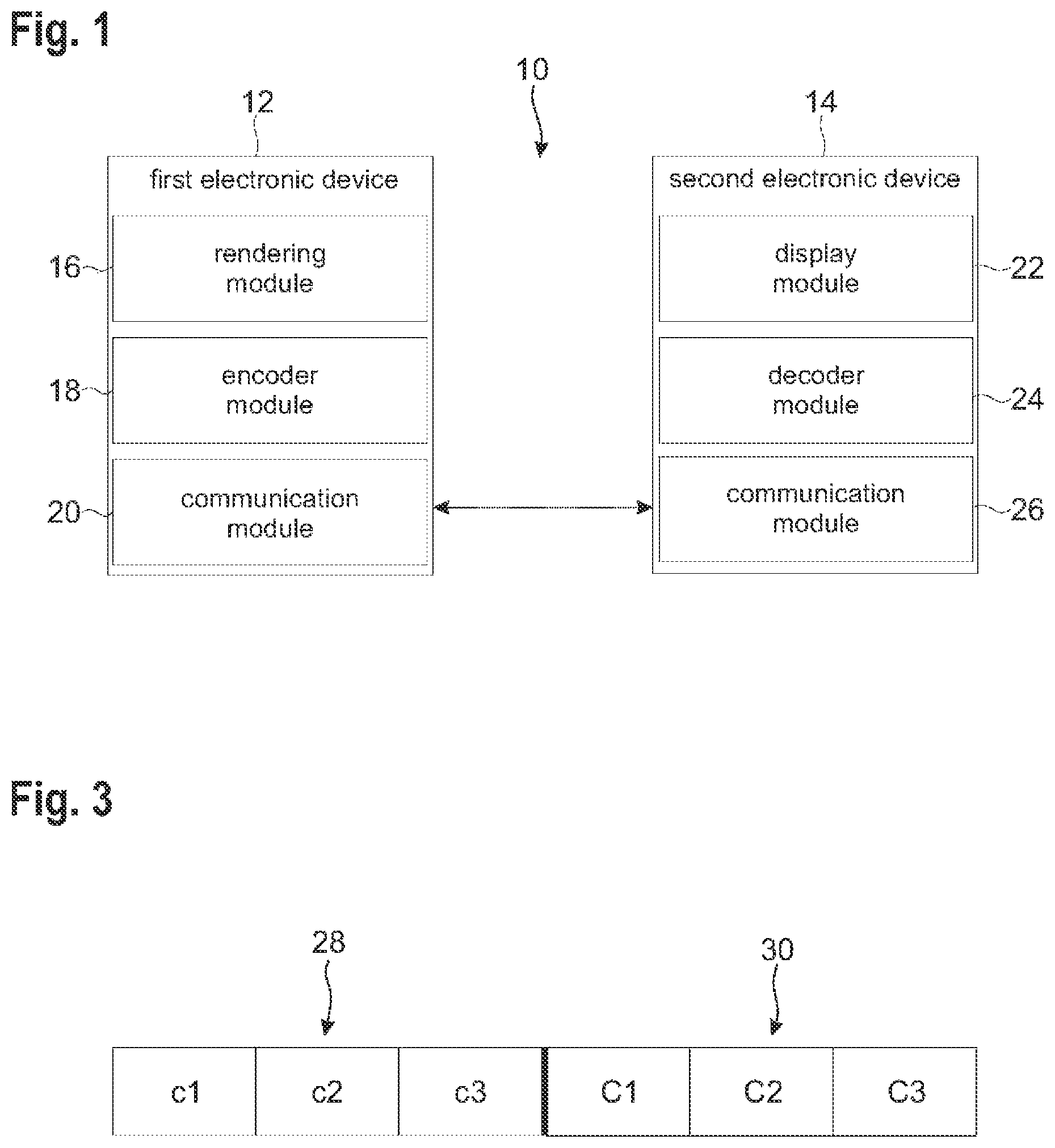 Patent US12597148 — Framework for efficient generation and streaming of augmented frames of colors and depth data — Figure 1