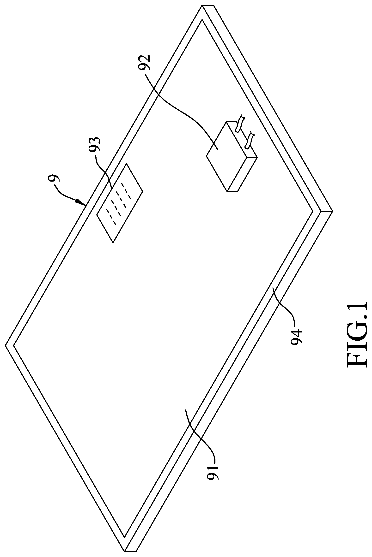 Patent US12597156 Figure 1 – Analyzing system for identifying and measuring solar panel module