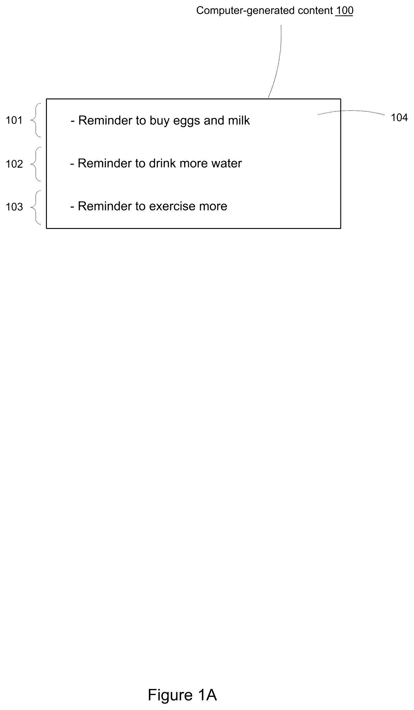 Patent US12597177 — Changing display rendering modes based on multiple regions — Figure 1