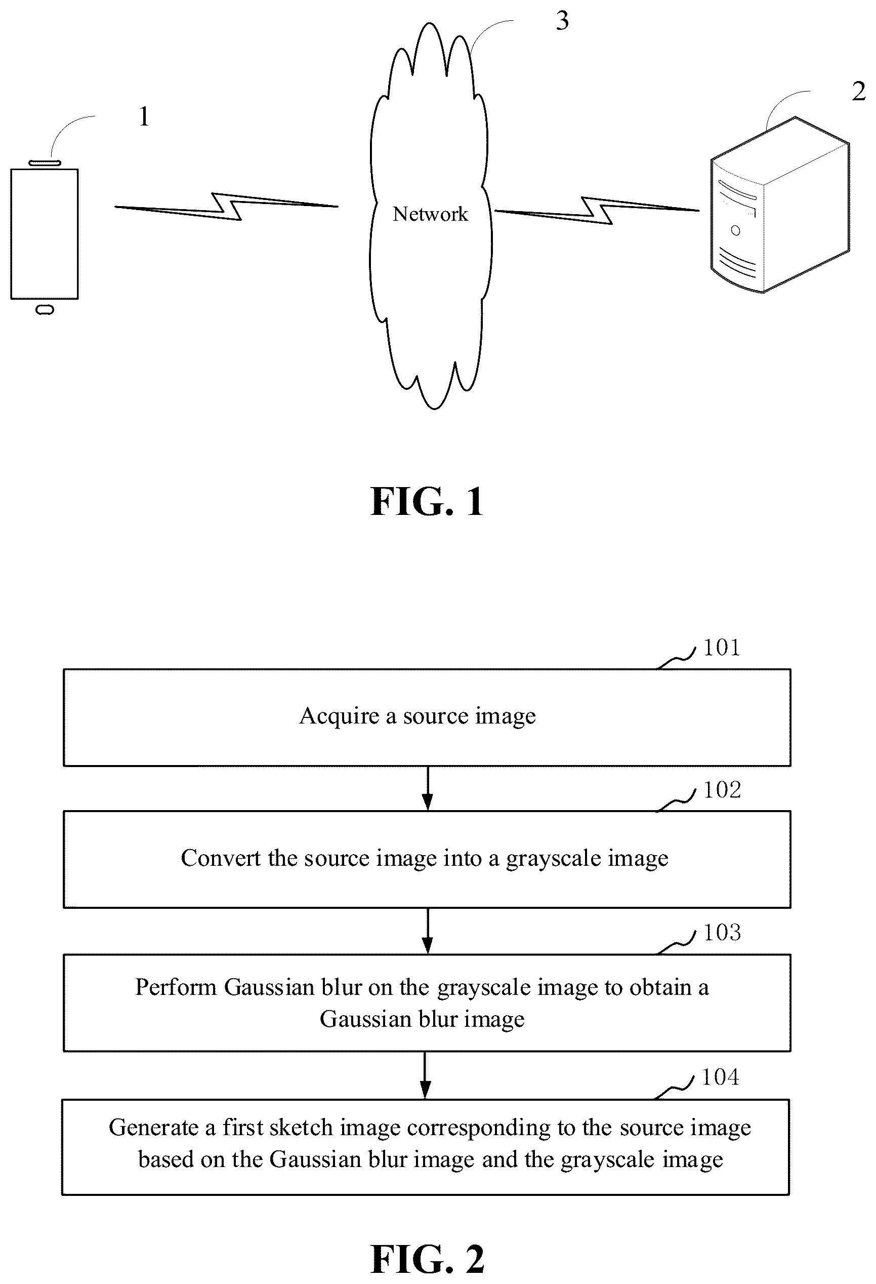 Patent US12597184 — Image processing method and apparatus, device and readable storage medium — Figure 1