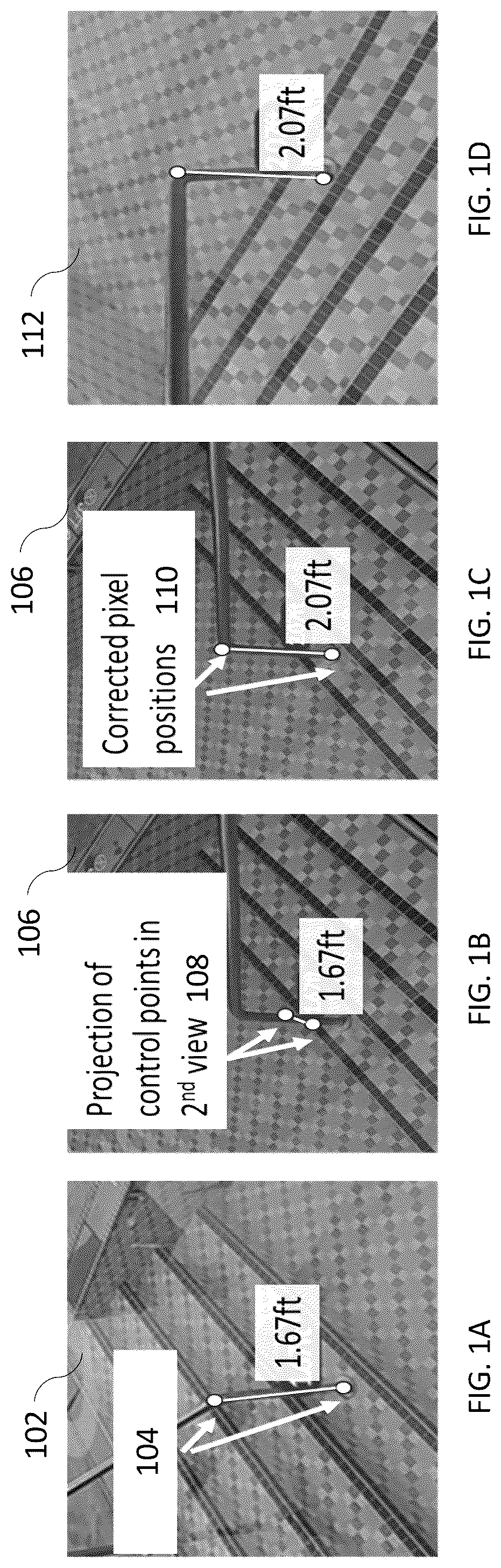 Patent US12597201 — Interactive method and system for displaying measurements of objects and surfaces using co-registered images and 3D points — Figure 1