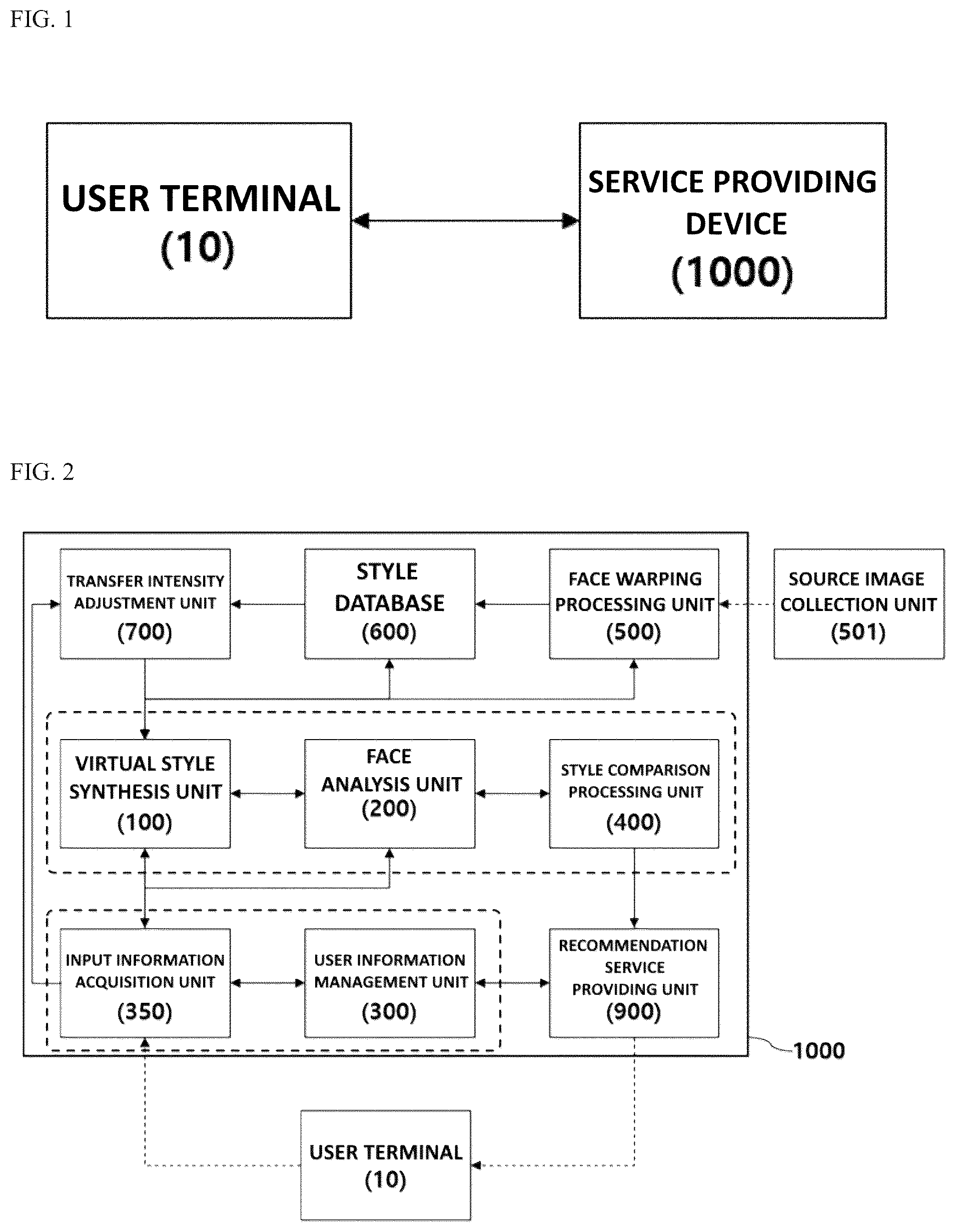 Patent US12597216 — Artificial intelligence virtual makeup method and device using multi-angle image recognition — Figure 1
