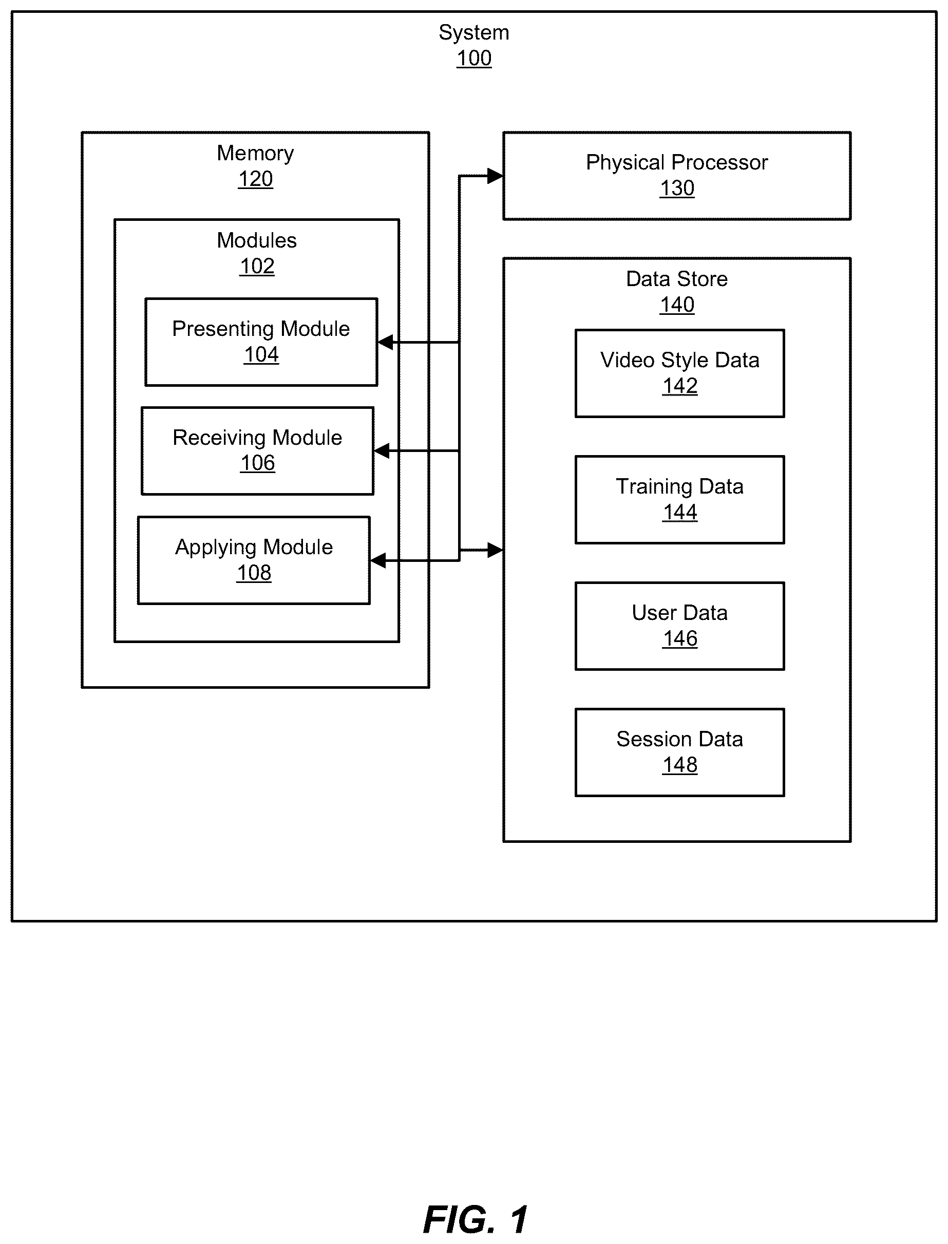 Patent US12597444 — Systems and methods for automated digital editing — Figure 1