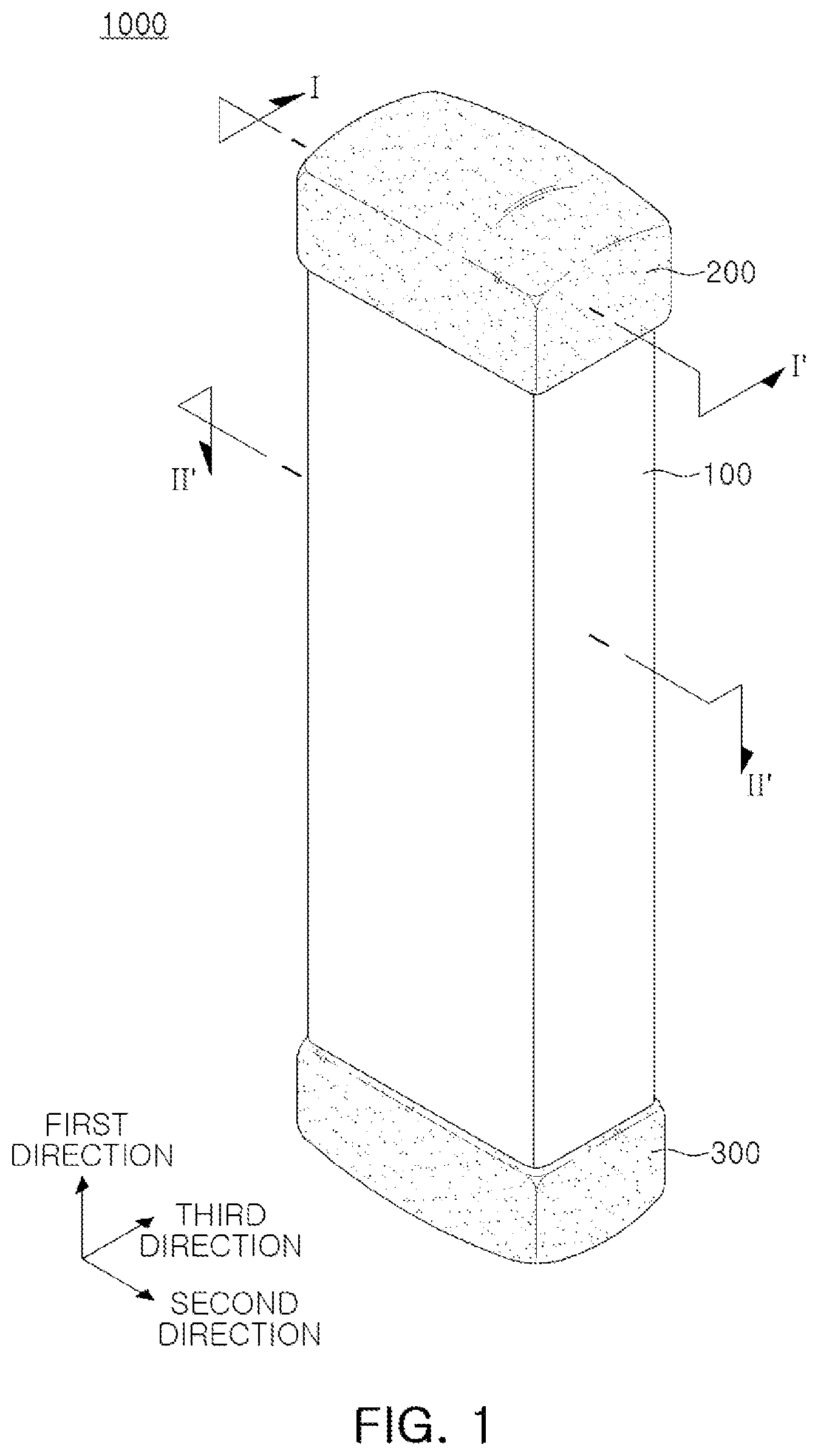Patent US12597560 Figure 1 – Capacitor component